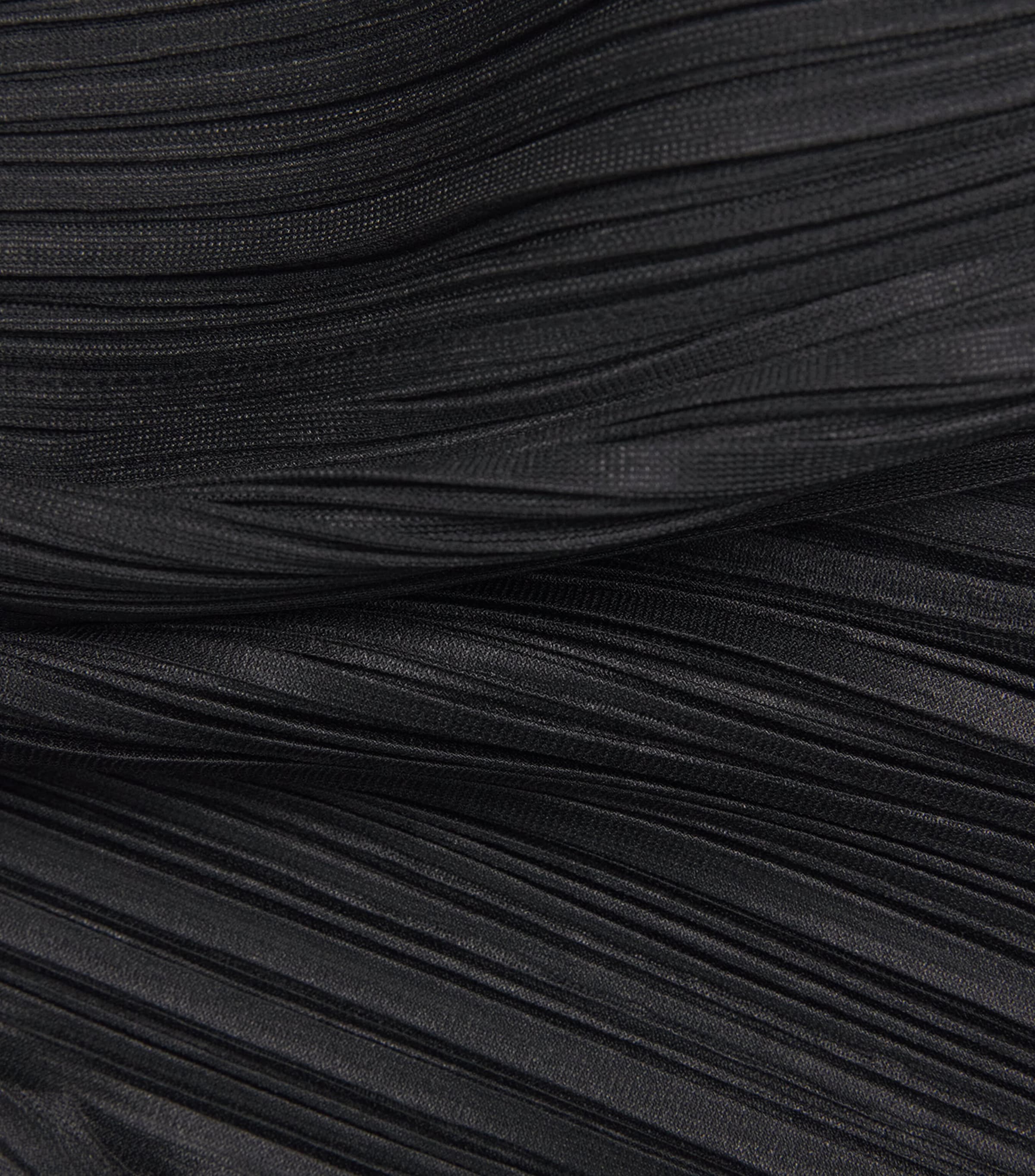 Pleats Please Issey Miyake Womens Mellow Pleats Cardigan Black Image 6
