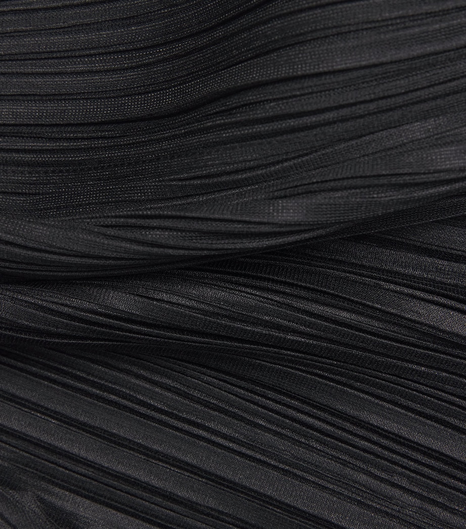 Pleats Please Issey Miyake Womens Mellow Pleats Cardigan Black Image 6