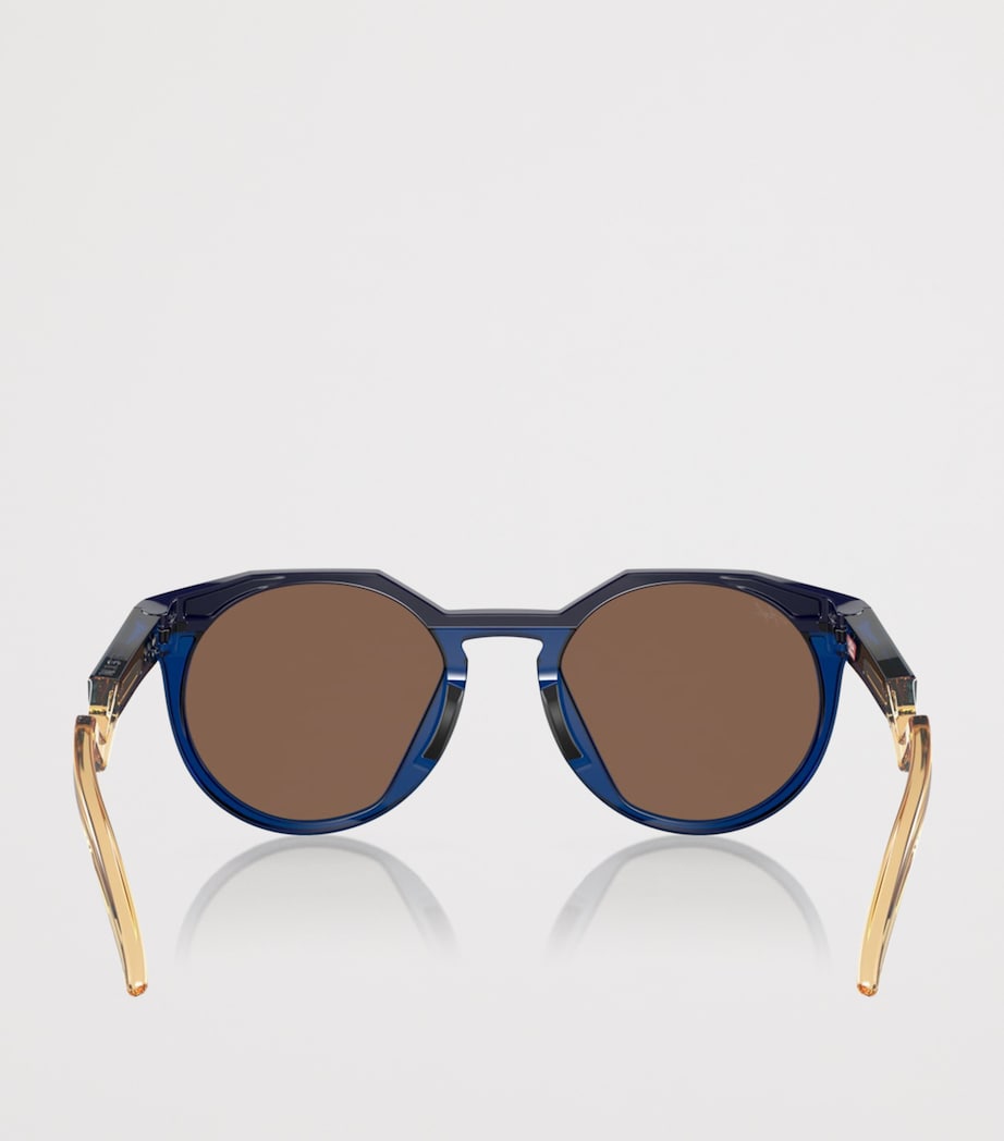 Oakley Kylian Mbappé Signature Series HSTN Sunglasses Blue Image 4
