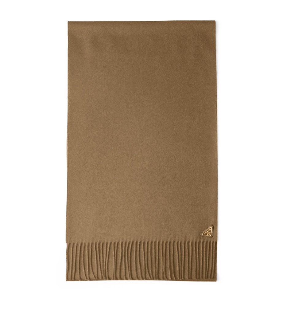 Prada Silk-Cashmere Scarf Image 1