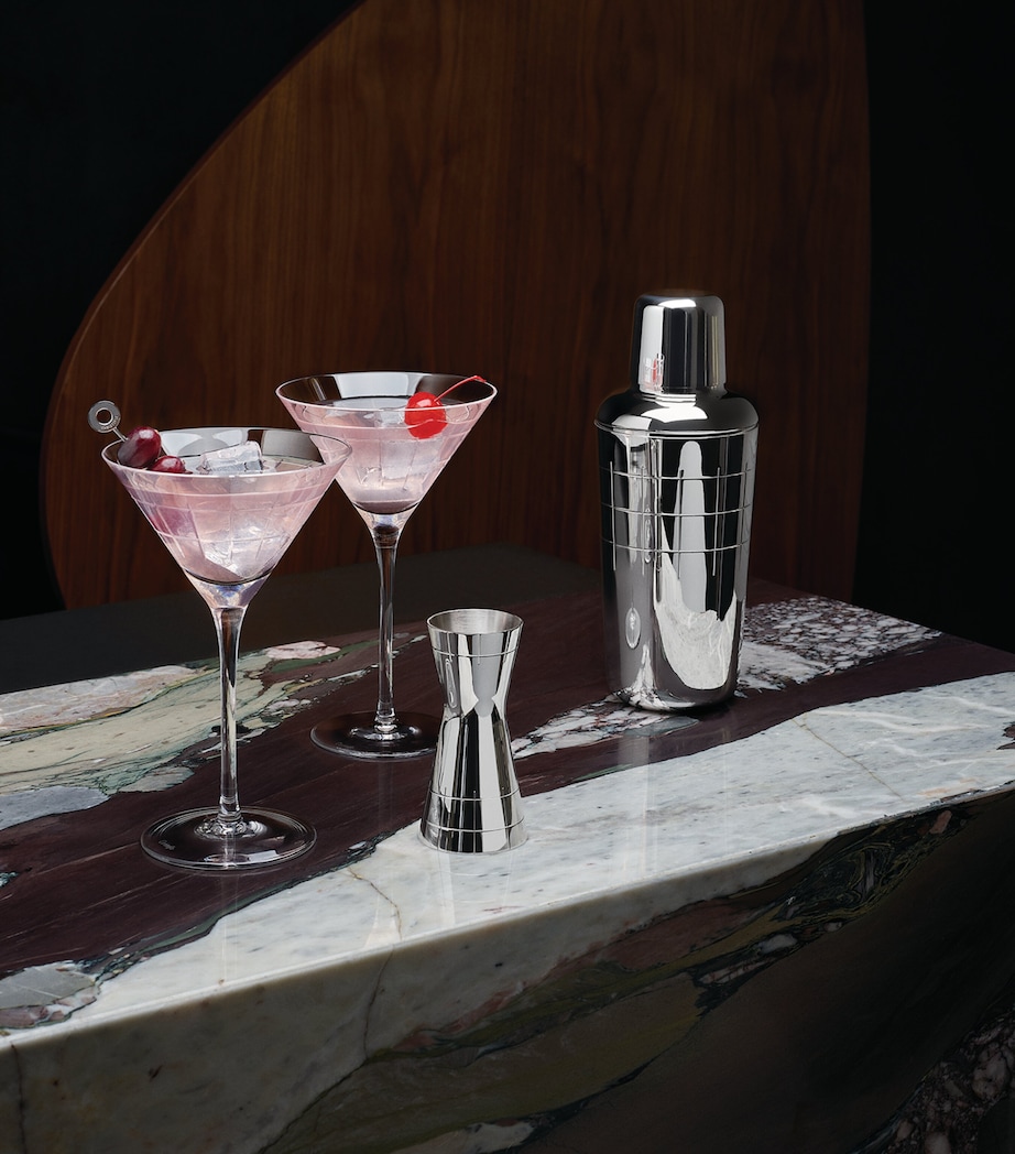 Silver-Plated Graphik Cocktail Shaker SILVER Image 2