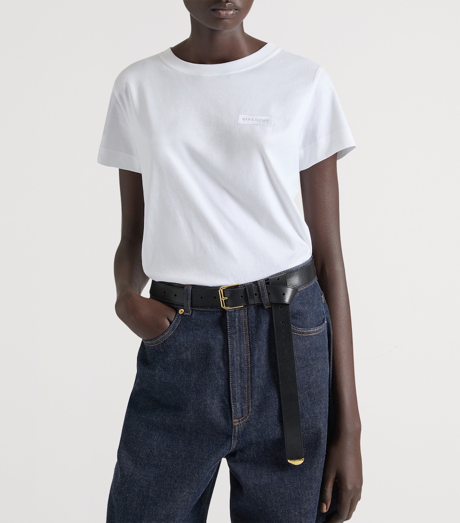 Label Logo T-Shirt WHITE Image 2