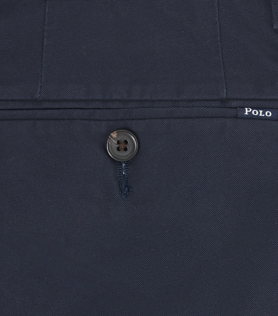 Polo Ralph Lauren Mens Stretch-Cotton Straight Chinos Navy Image 6