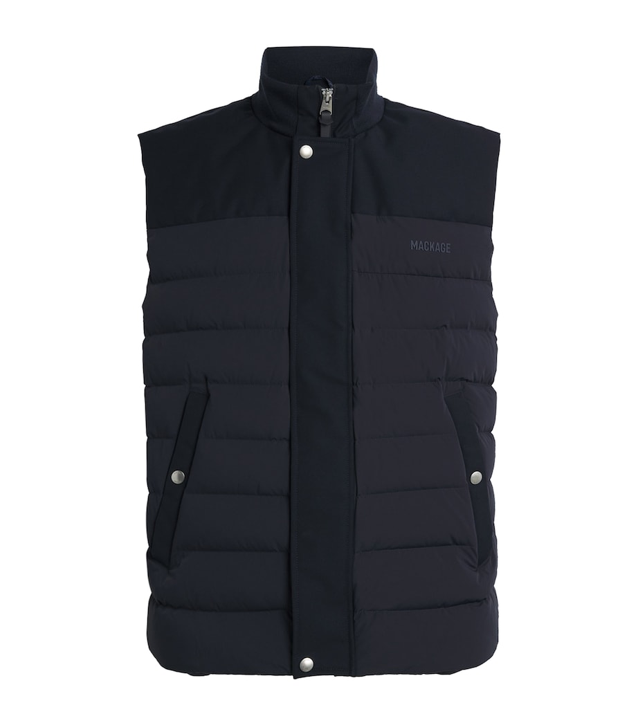 Down Brody Gilet NAVY A Image 1