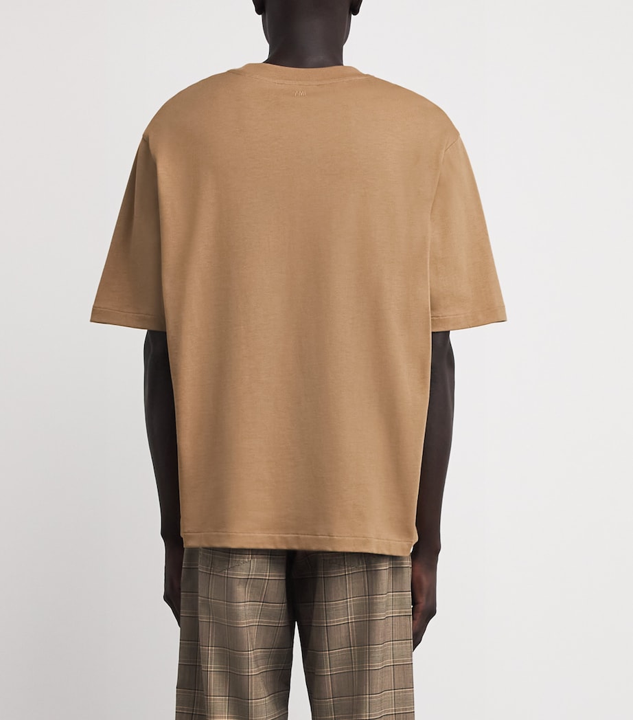 Cotton Ami de Coeur T-Shirt 280 - CAMEL Image 4
