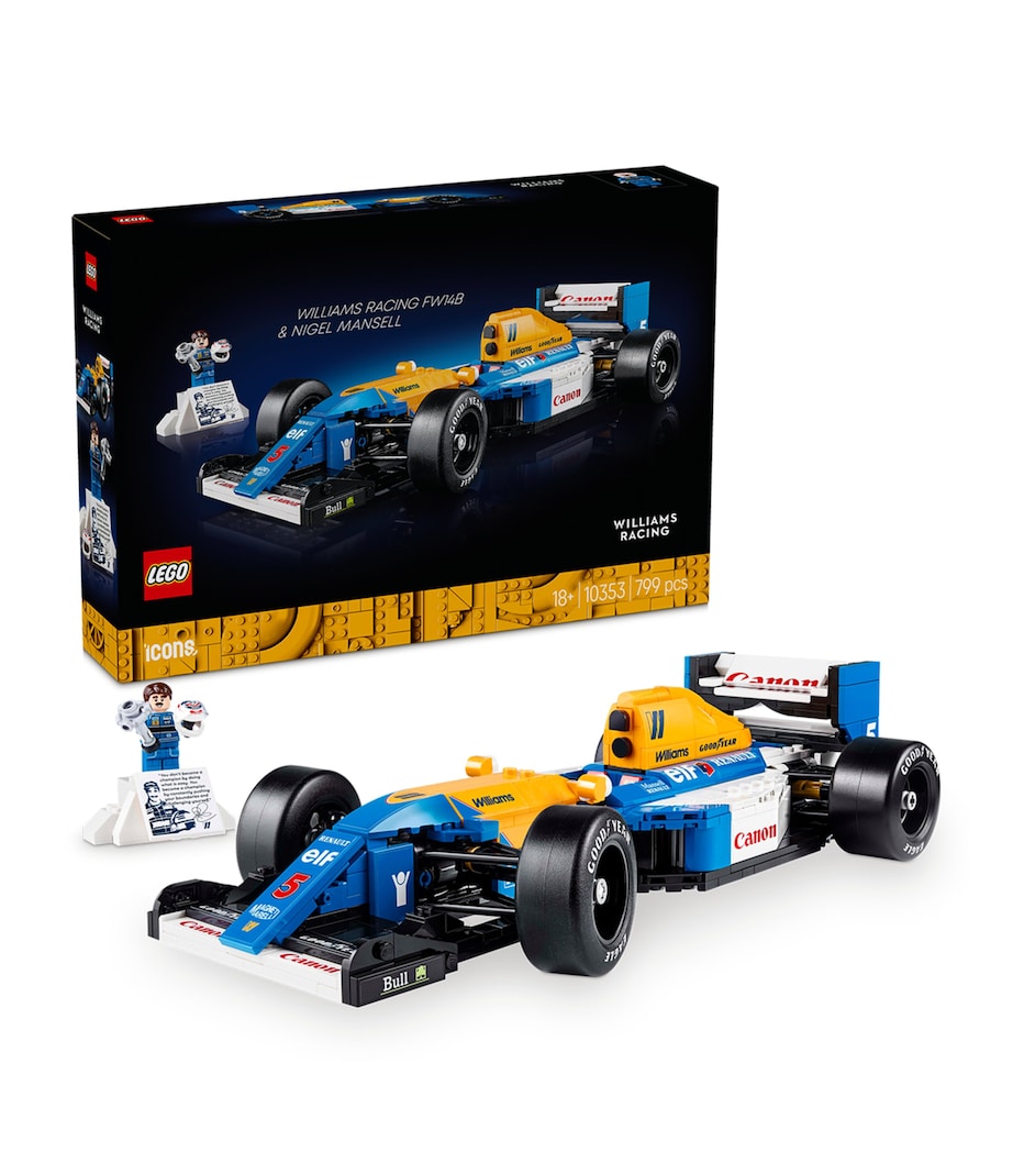 Williams Racing FW14B and Nigel Mansell Set 10353 MULTI Image 2