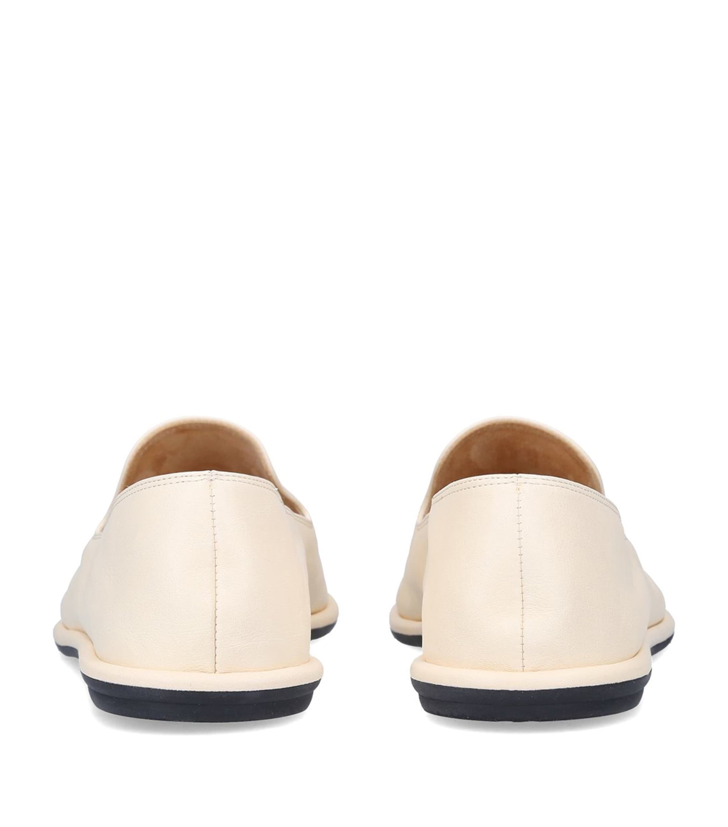 Canal Leather Loafers BONE Image 2