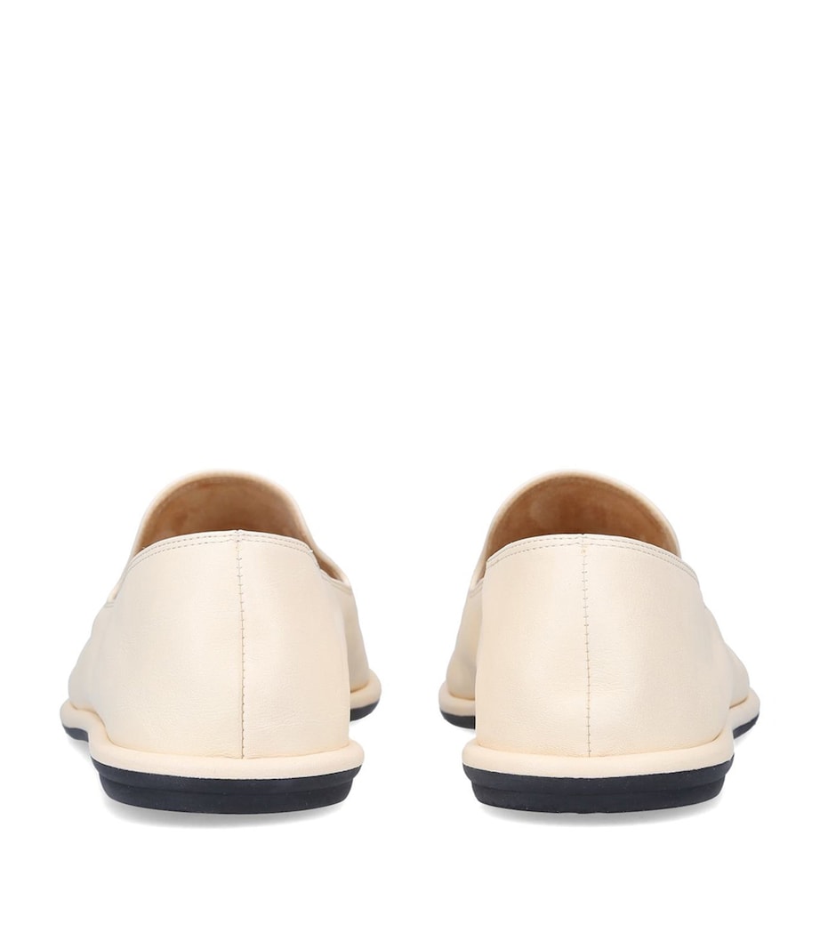 Canal Leather Loafers BONE Image 2