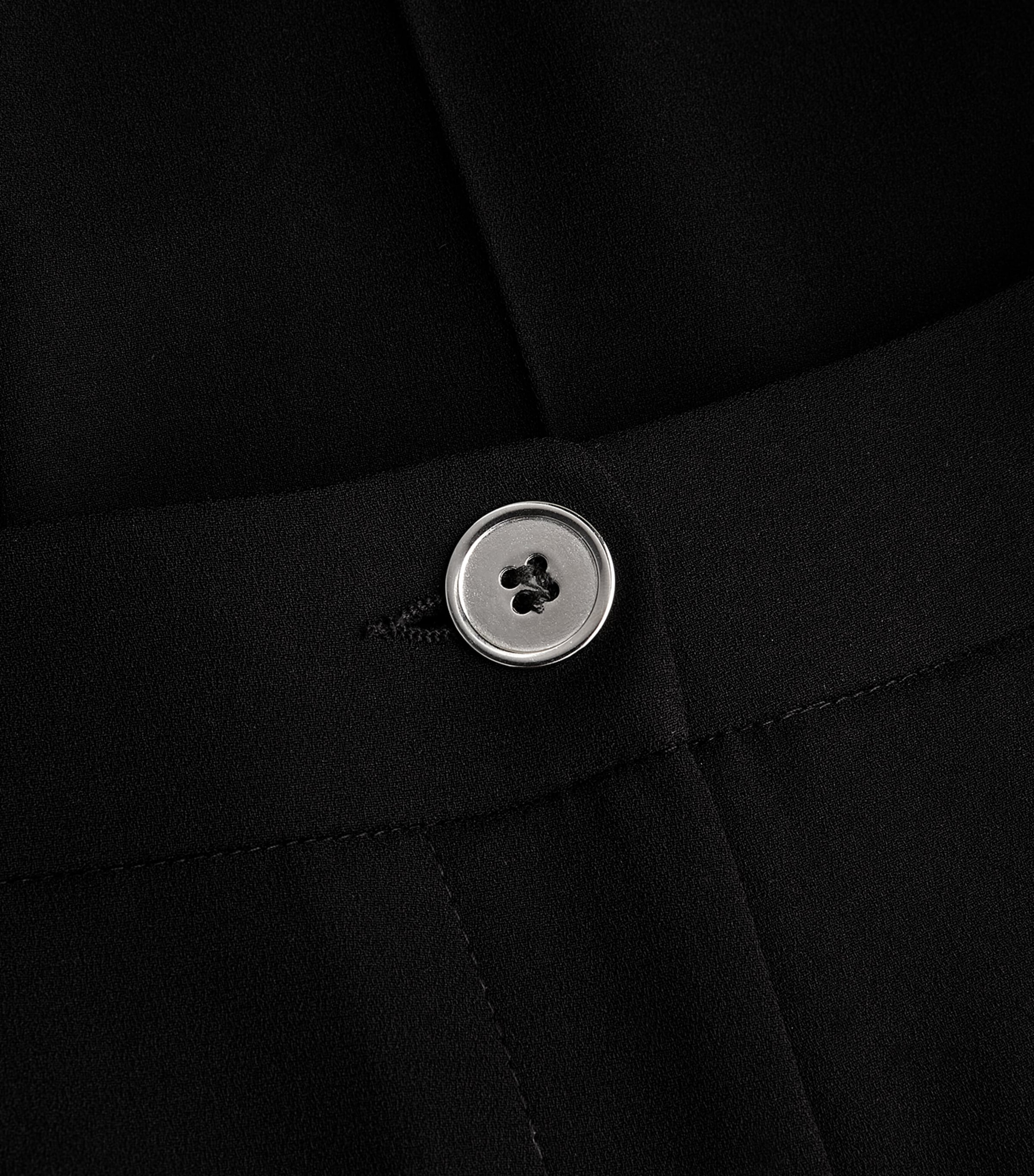 Straight-Leg Tailored Trousers BLACK Image 5