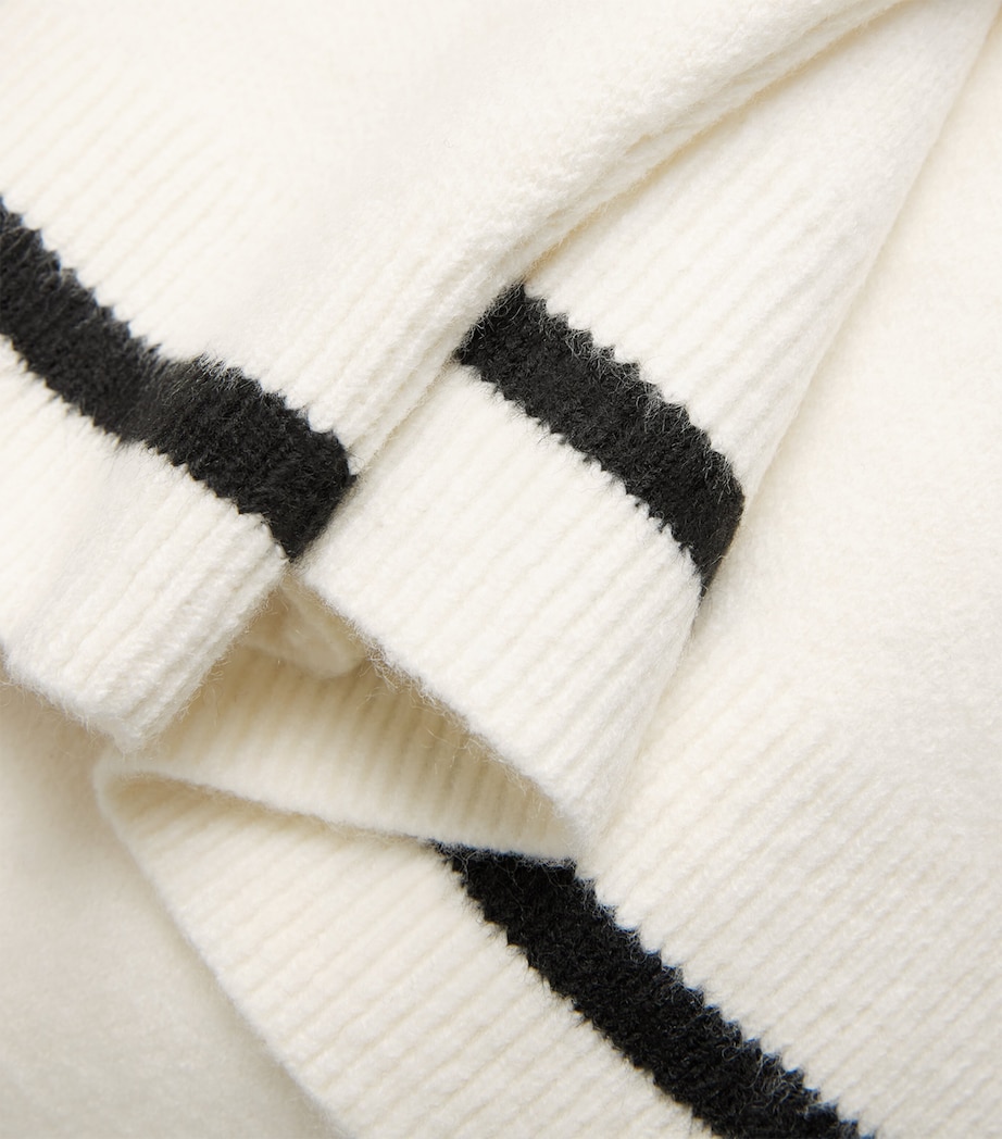 Monogram Appliqué Cardigan ECRU Image 5