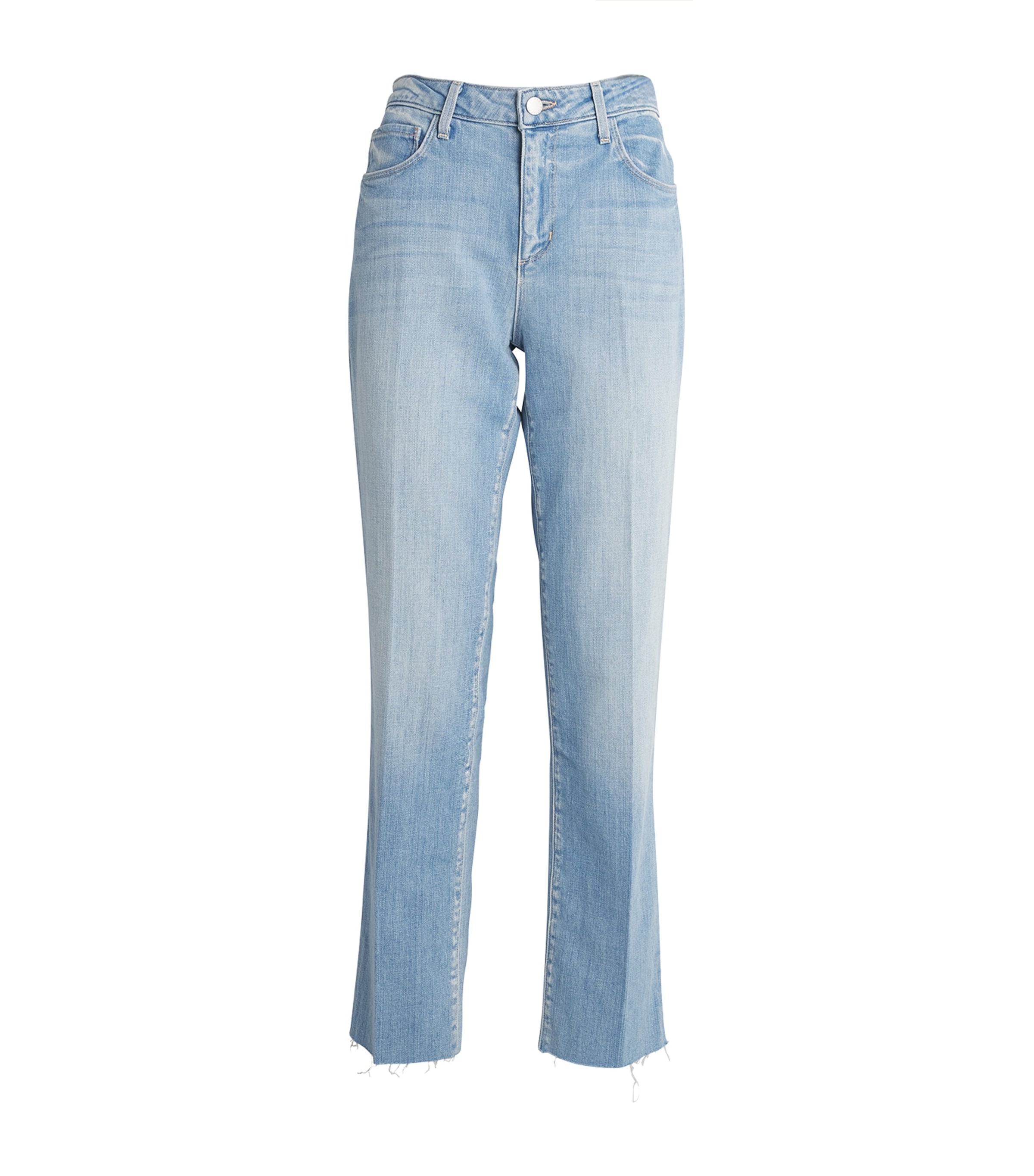 Shop L Agence Milana Stovepipe Jeans In Blue