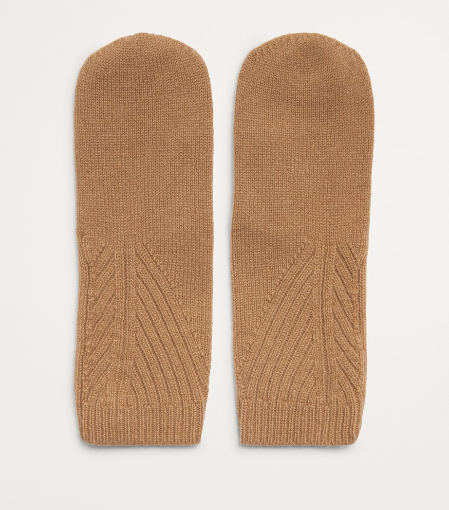 Harrods Womens Cashmere Mittens Badain Image 4