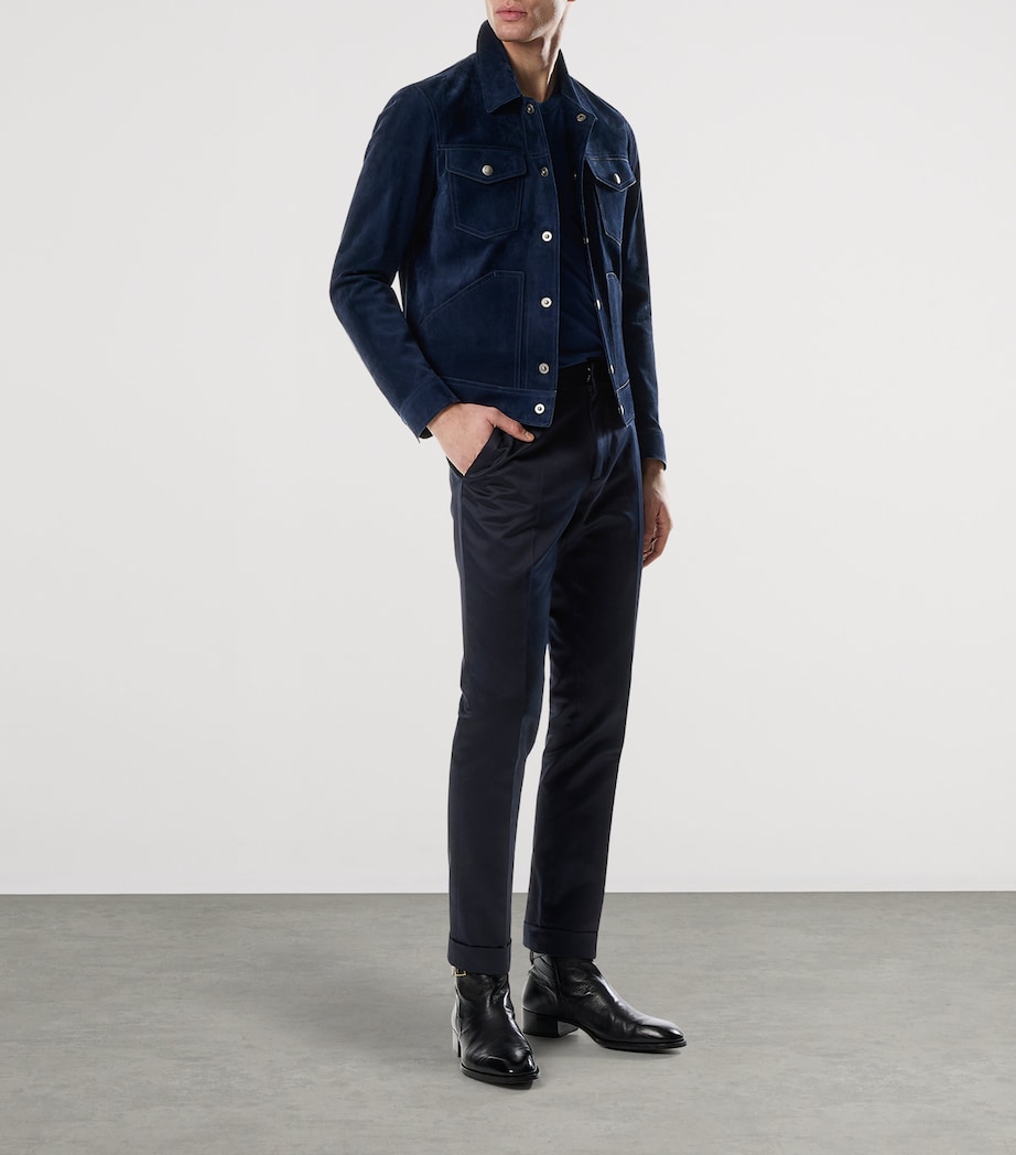 Suede Shirt Jacket HB841 Image 2