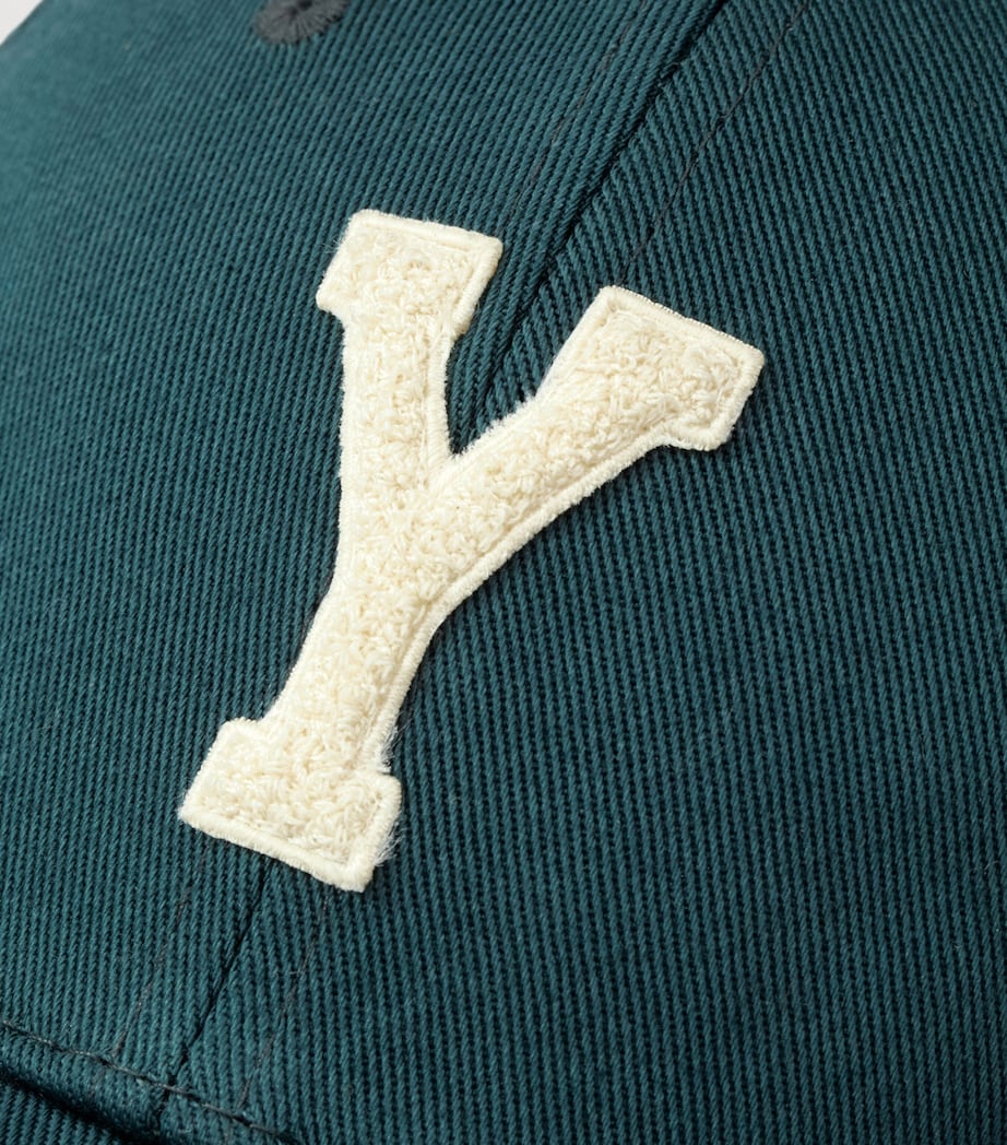 Saint Laurent Cotton Y Varsity Baseball Cap Image 4
