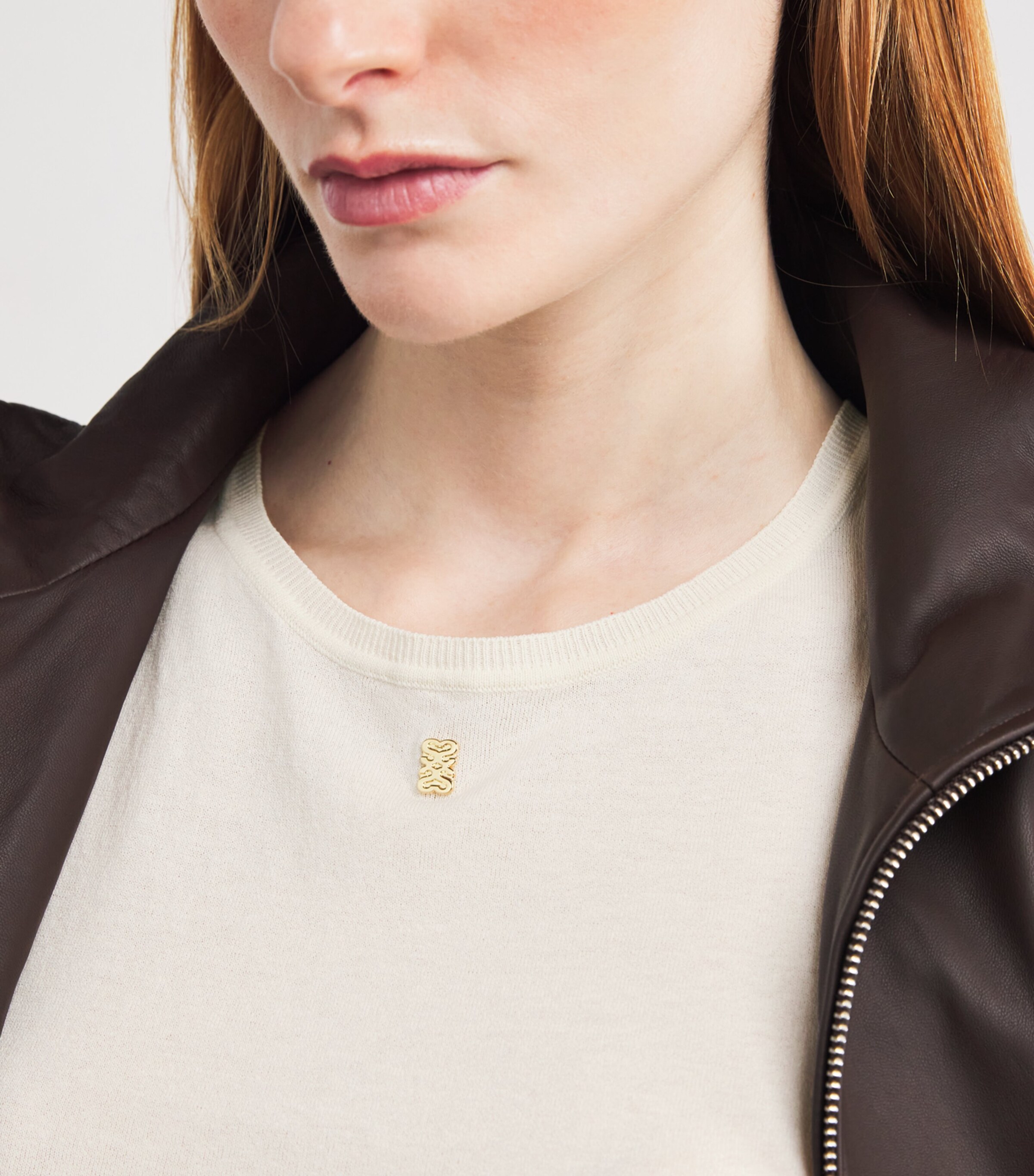 Cotton-Blend Tank Top ECRU Image 6