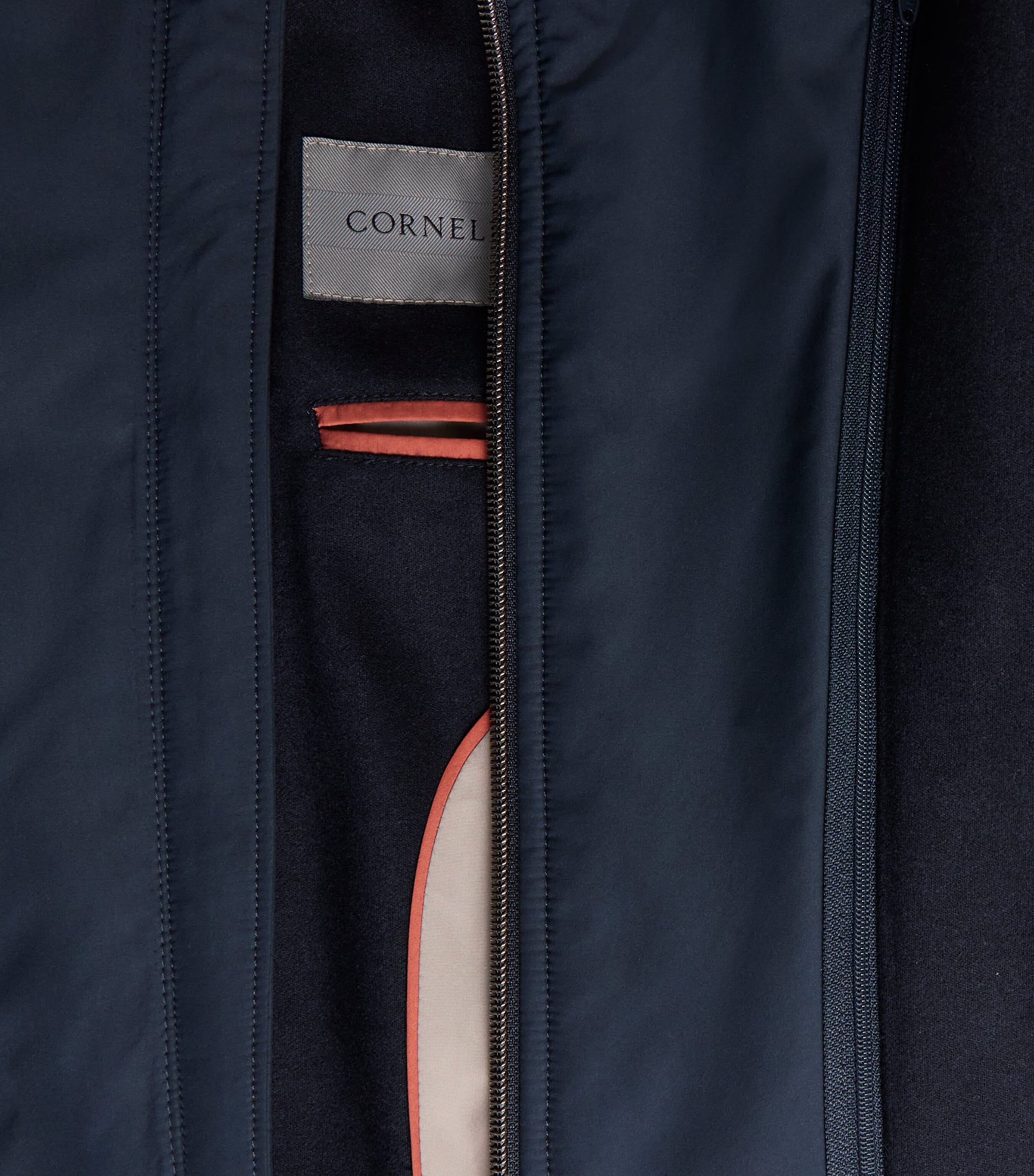 Hooded Wool-Blend Blazer 001 NAVY BLUE Image 5