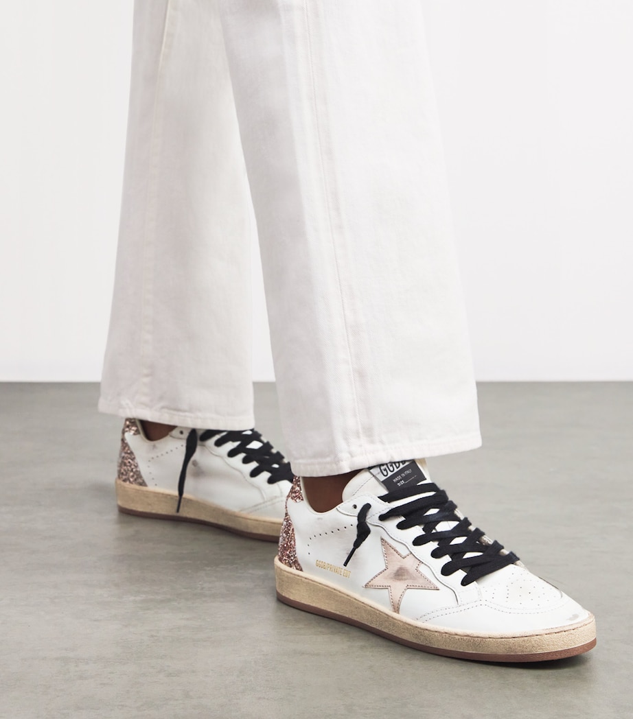 Leather Ball Star Sneakers WHITE/COMB Image 2