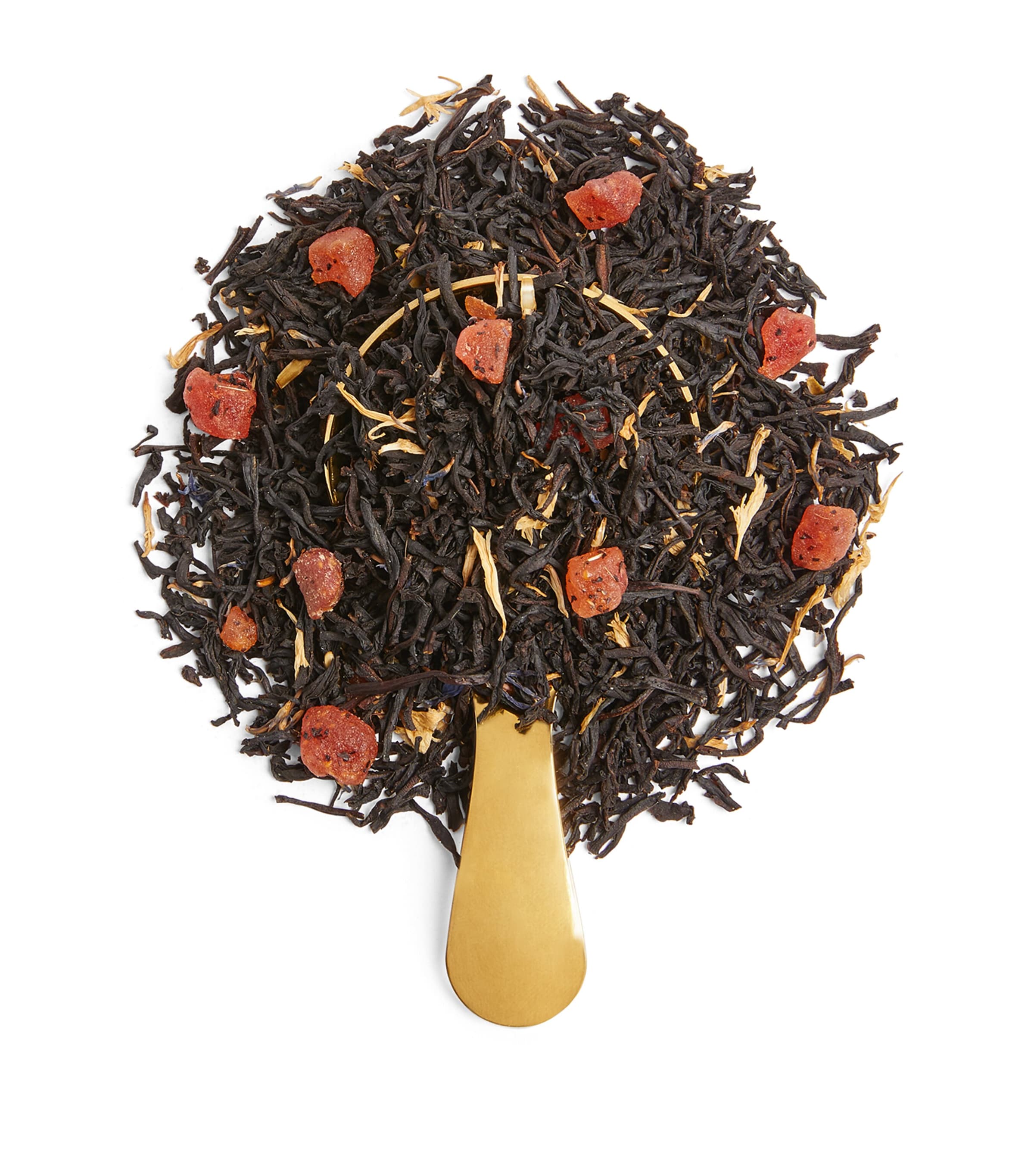 茶 Harrods Darjeeling No.25 Loose Leaf Harrods No. 61 Strawberry Flavoured Black Loose Leaf Tea (125g