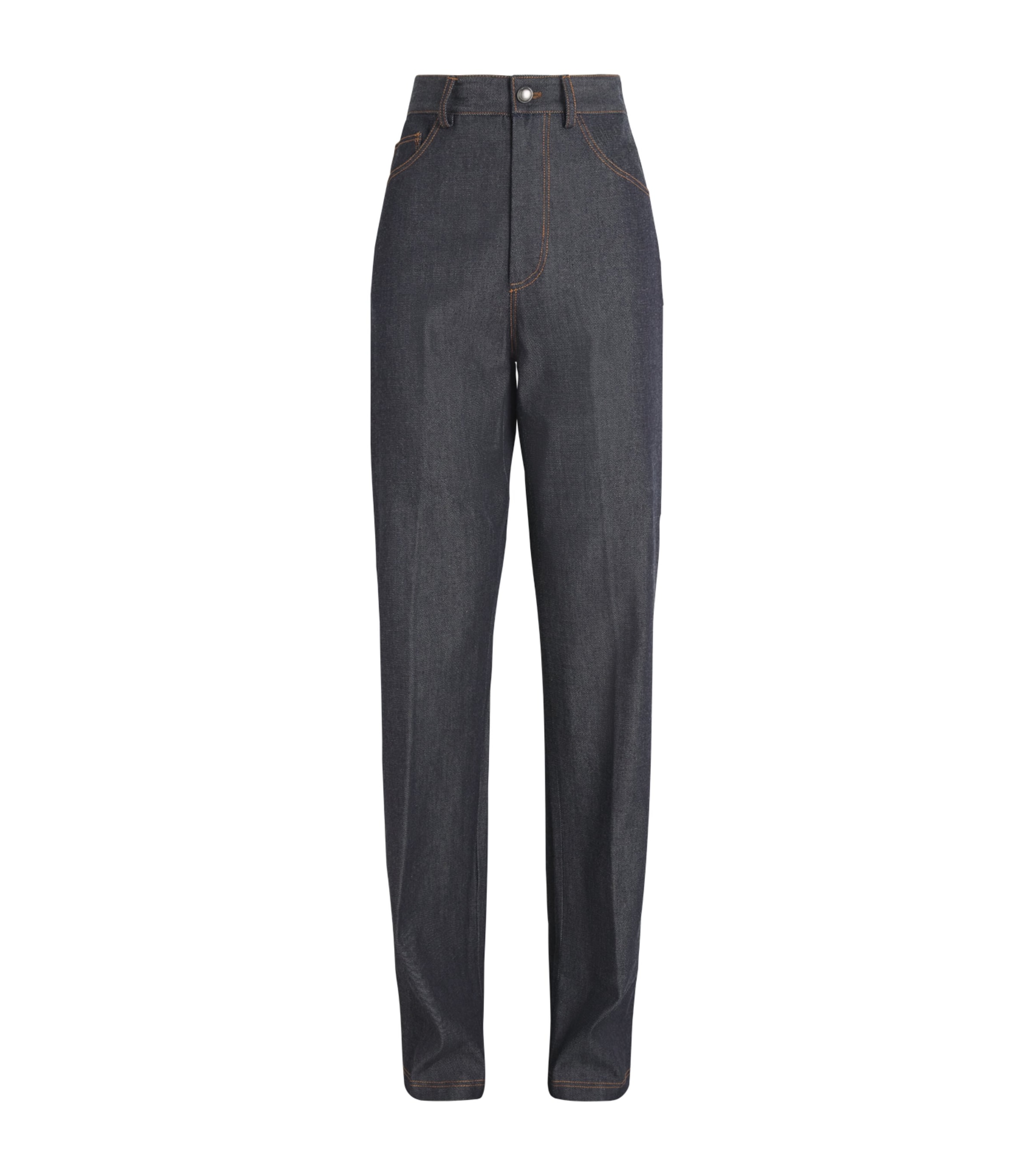 Altuzarra Womens Mills Straight Jeans Indigo Image 1