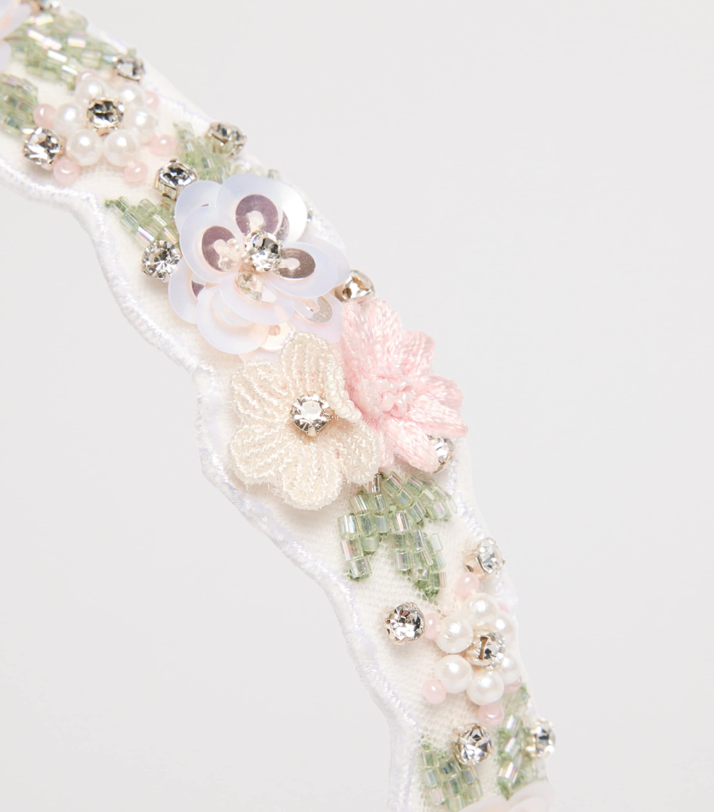 MAISON AVA Beaded Headband Image 2
