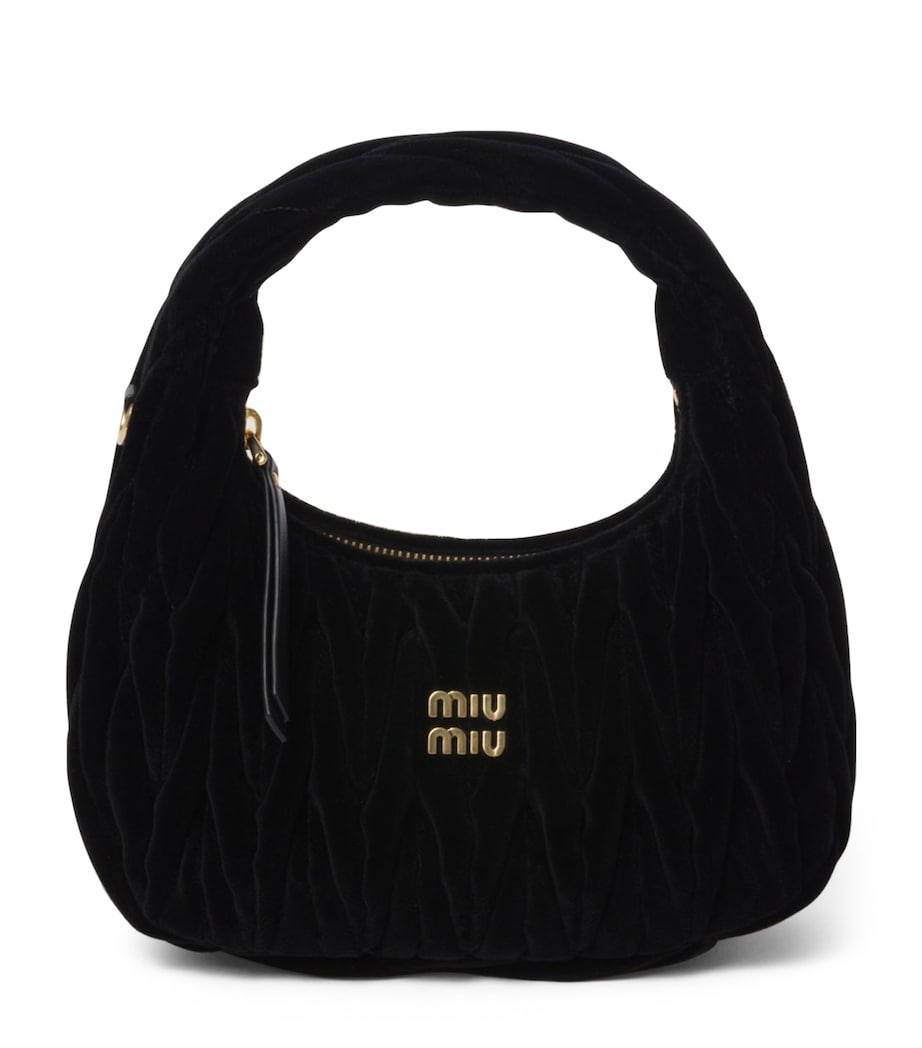 Small Velvet Wander Top-Handle Bag F0002 Image 1