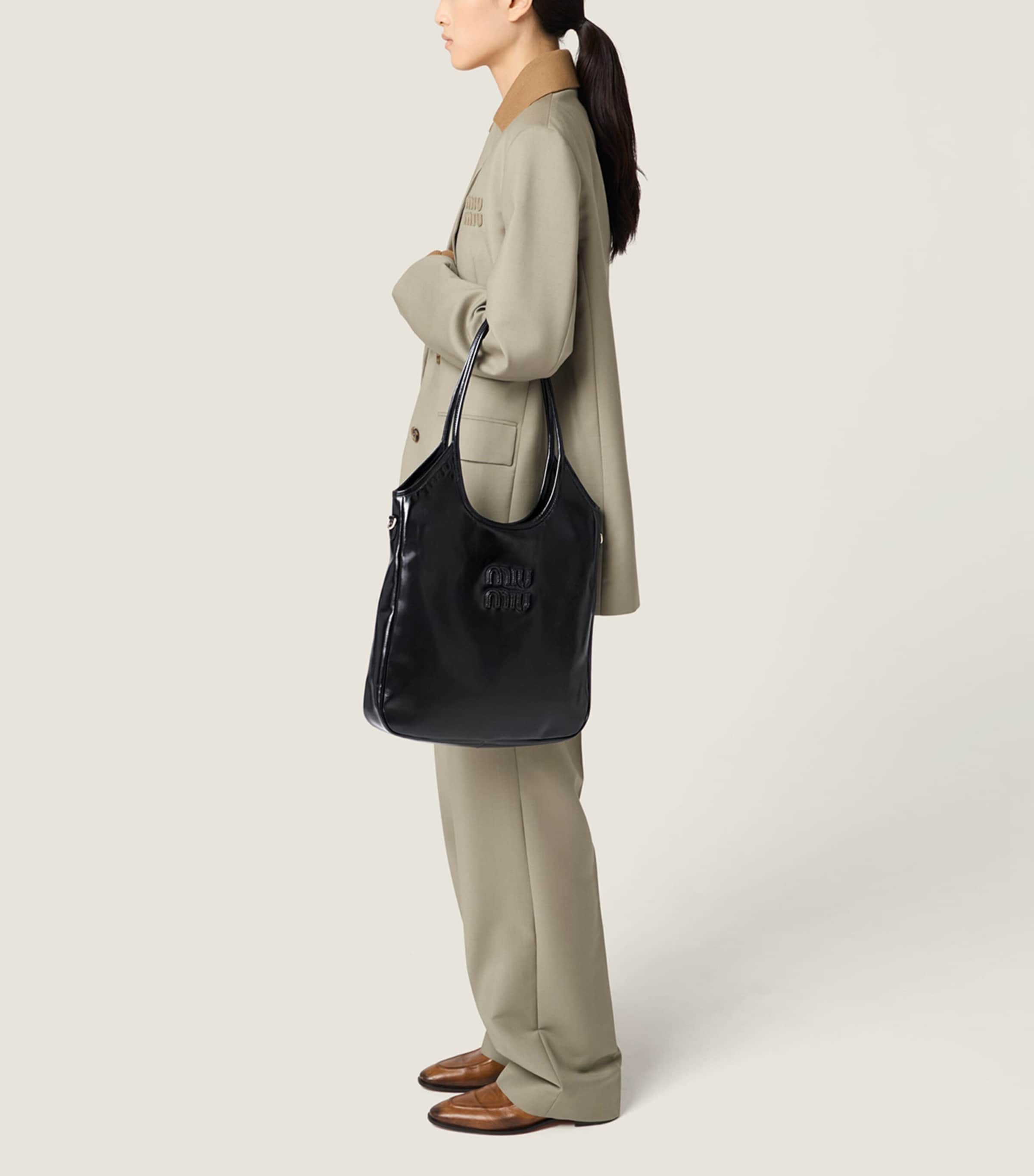 Leather Ivy Top-Handle Bag F0002 Image 5