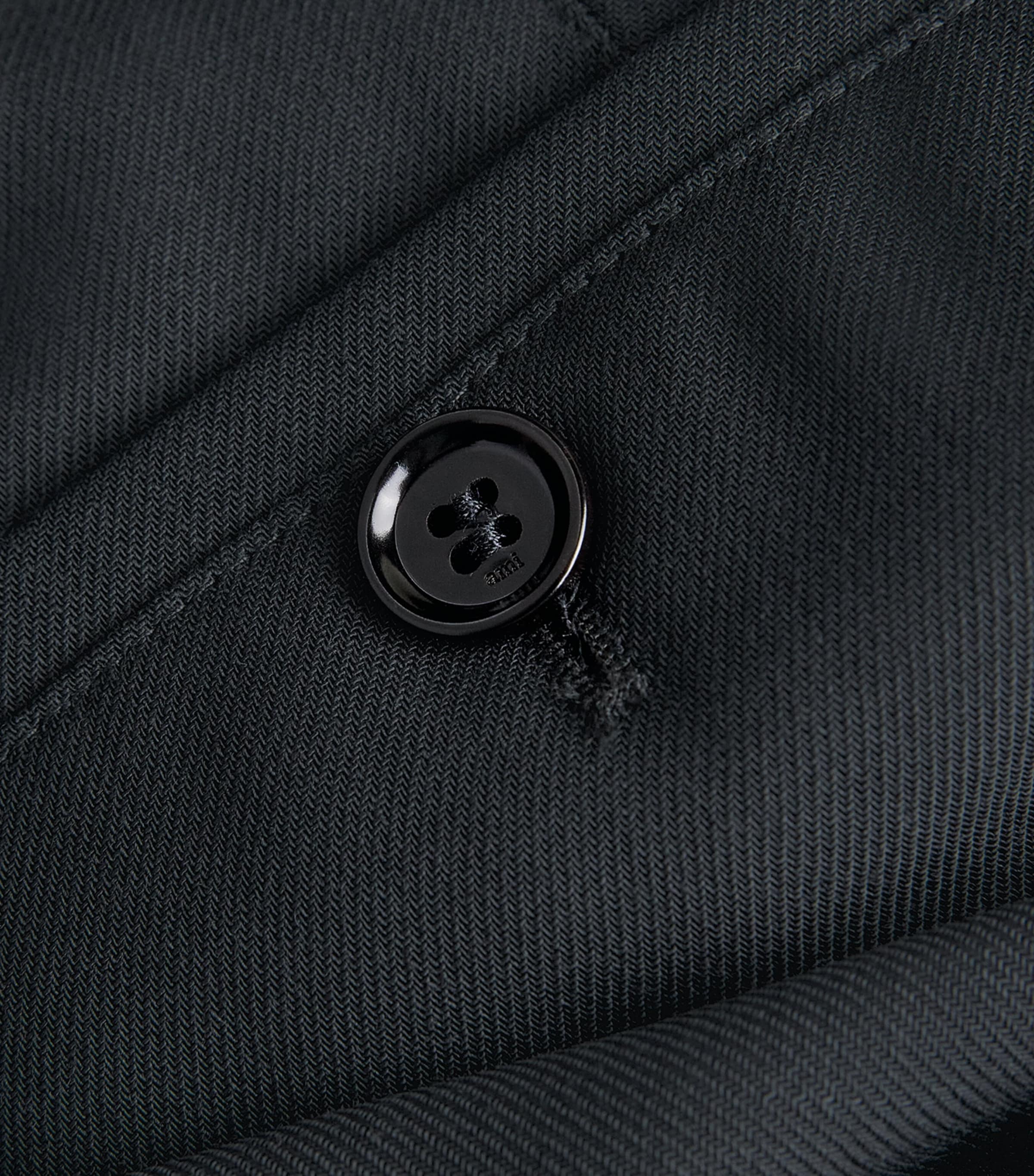 Virgin Wool Wide-Leg Trousers 020 - ANTHRACITE Image 5