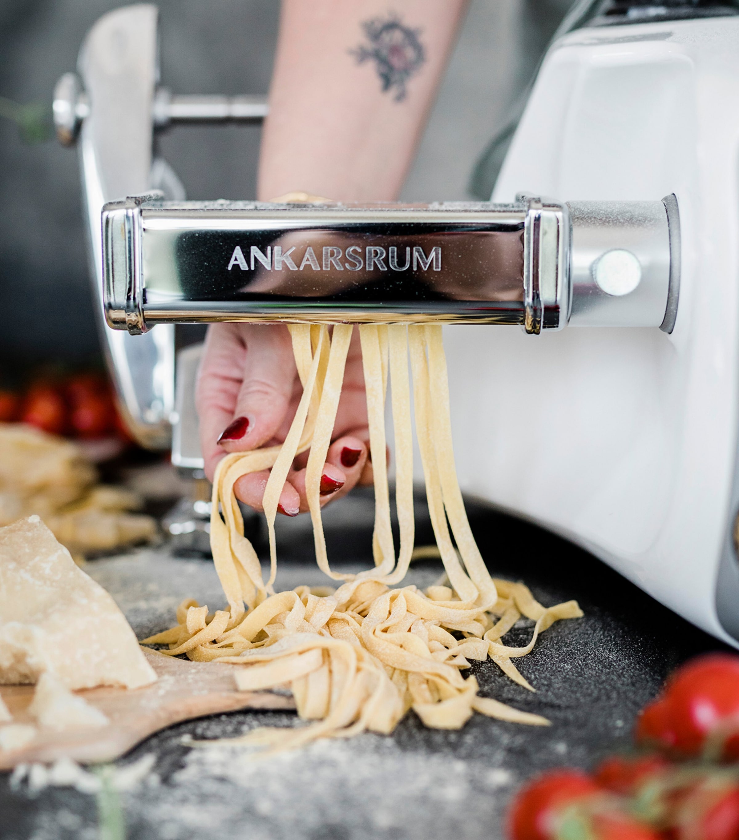 Ankarsrum Pasta Roller and Cutter Attachment Kit | Kitchenware | Kitchen Appliances | Food Processors & Mixers Ankarsrum Pasta Roller and Cutter Attachment Kit | Kitchenware | Kitchen Appliances | Food Processors & Mixers