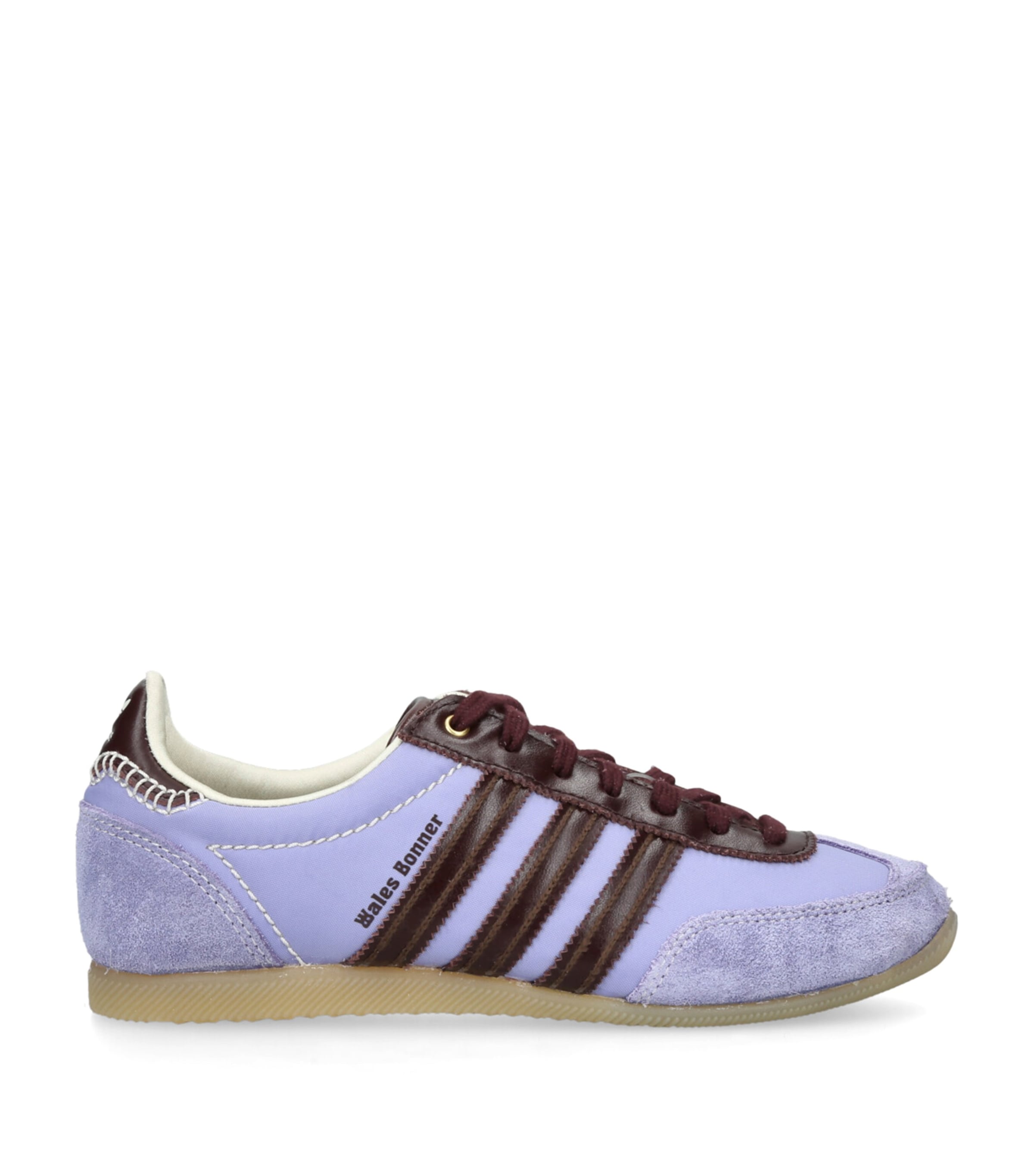 adidas Purple x Wales Bonner Suede-Trim Japan Sneakers | Harrods US
