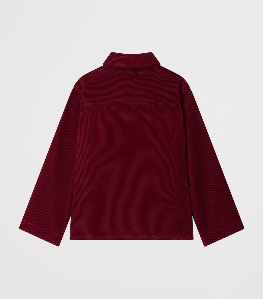 Corduroy Shirt (4-8 Years) RAISIN Image 2