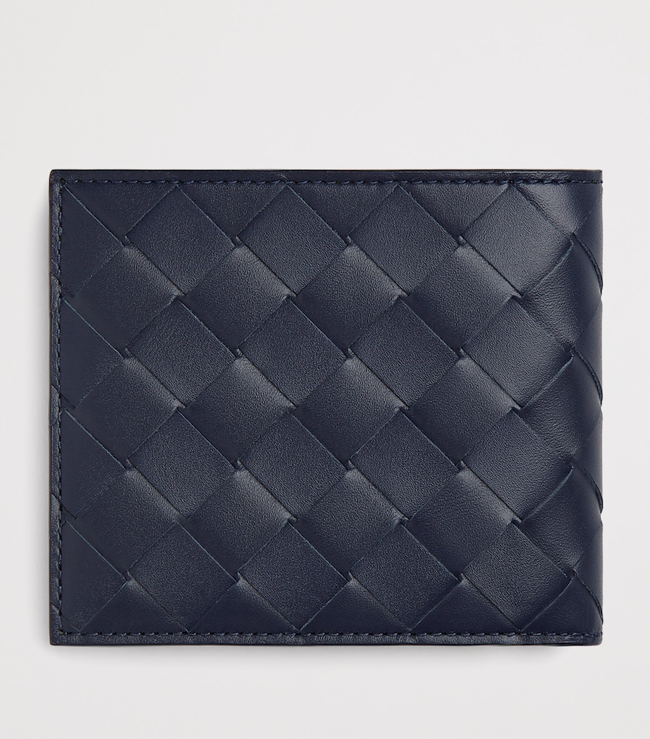 Bottega Veneta Leather Intrecciato Bifold Wallet Image 3