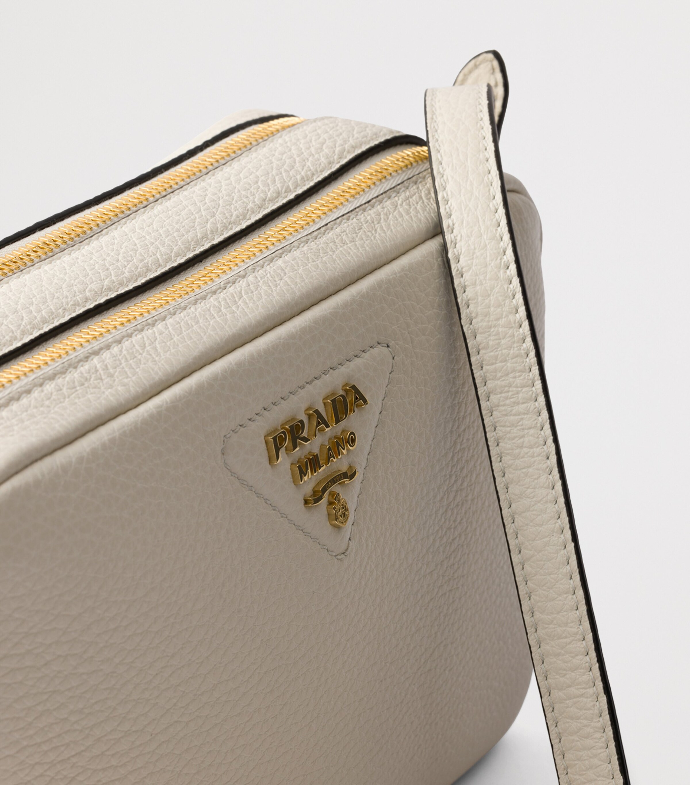 Small Leather Cross-Body Bag F02EU Image 5