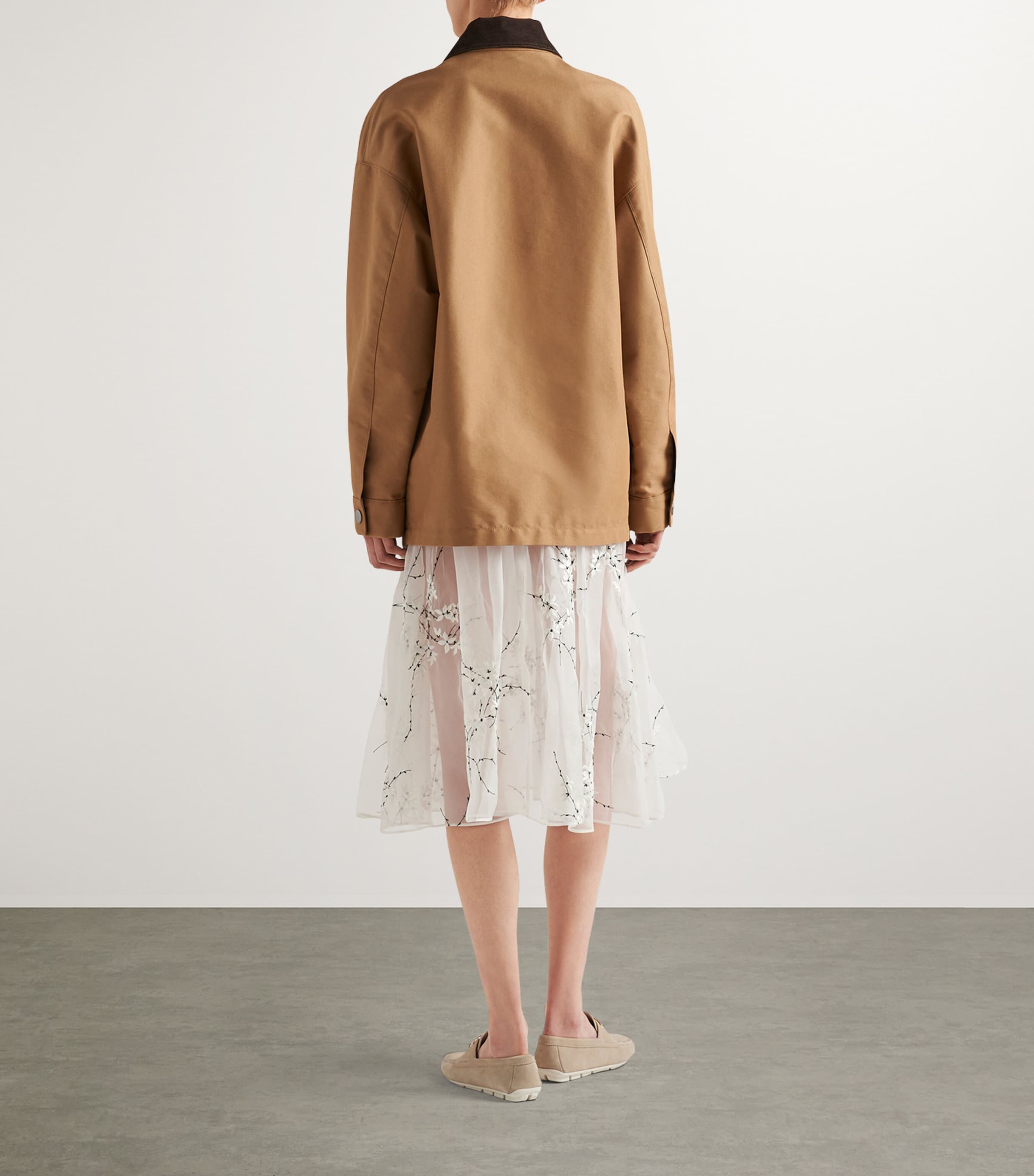 Technical Canvas Triangle Jacket F0040 Image 4