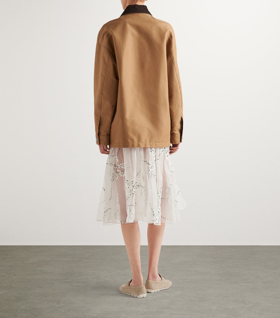 Technical Canvas Triangle Jacket F0040 Image 4