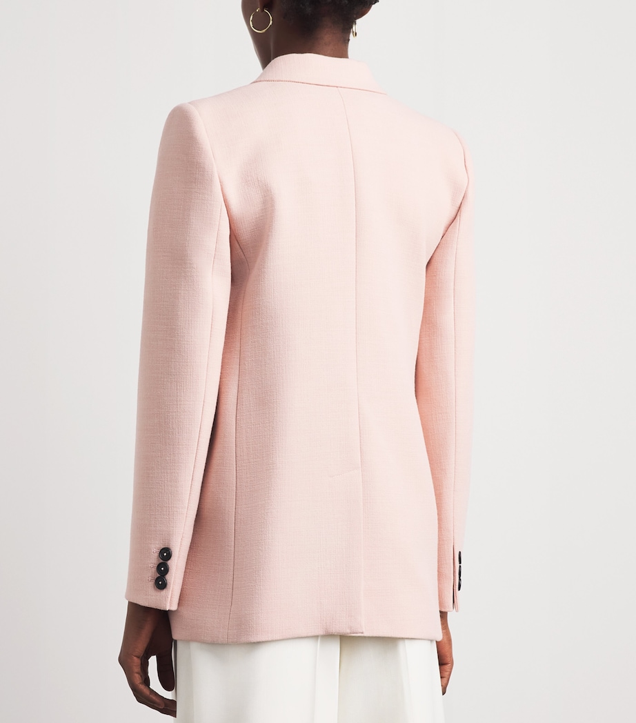 ME+EM Womens Twill Blazer Blush Pink Image 5