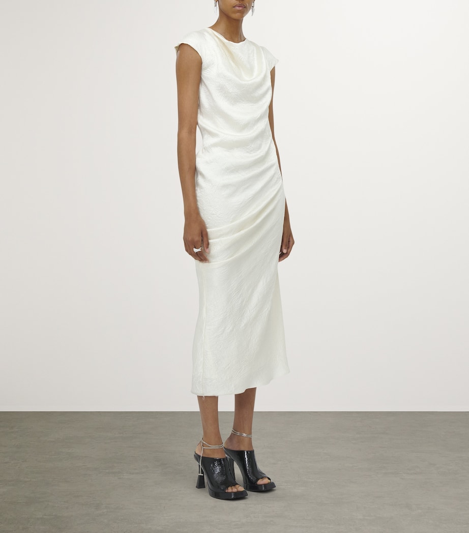 Asymmetric Draped Dress 8010 Image 3