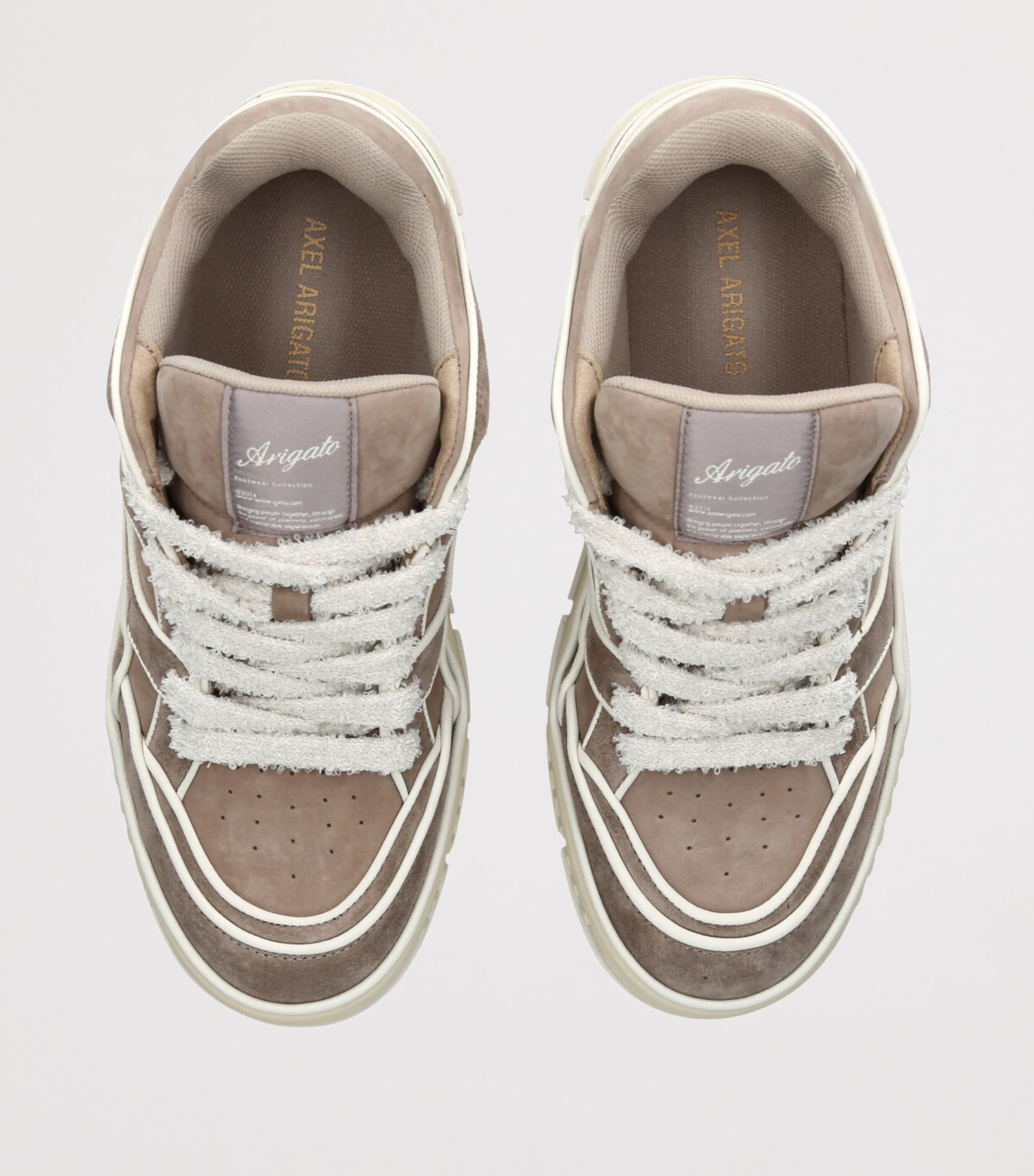 Leather Area Sneakers TAUPE COMB Image 4