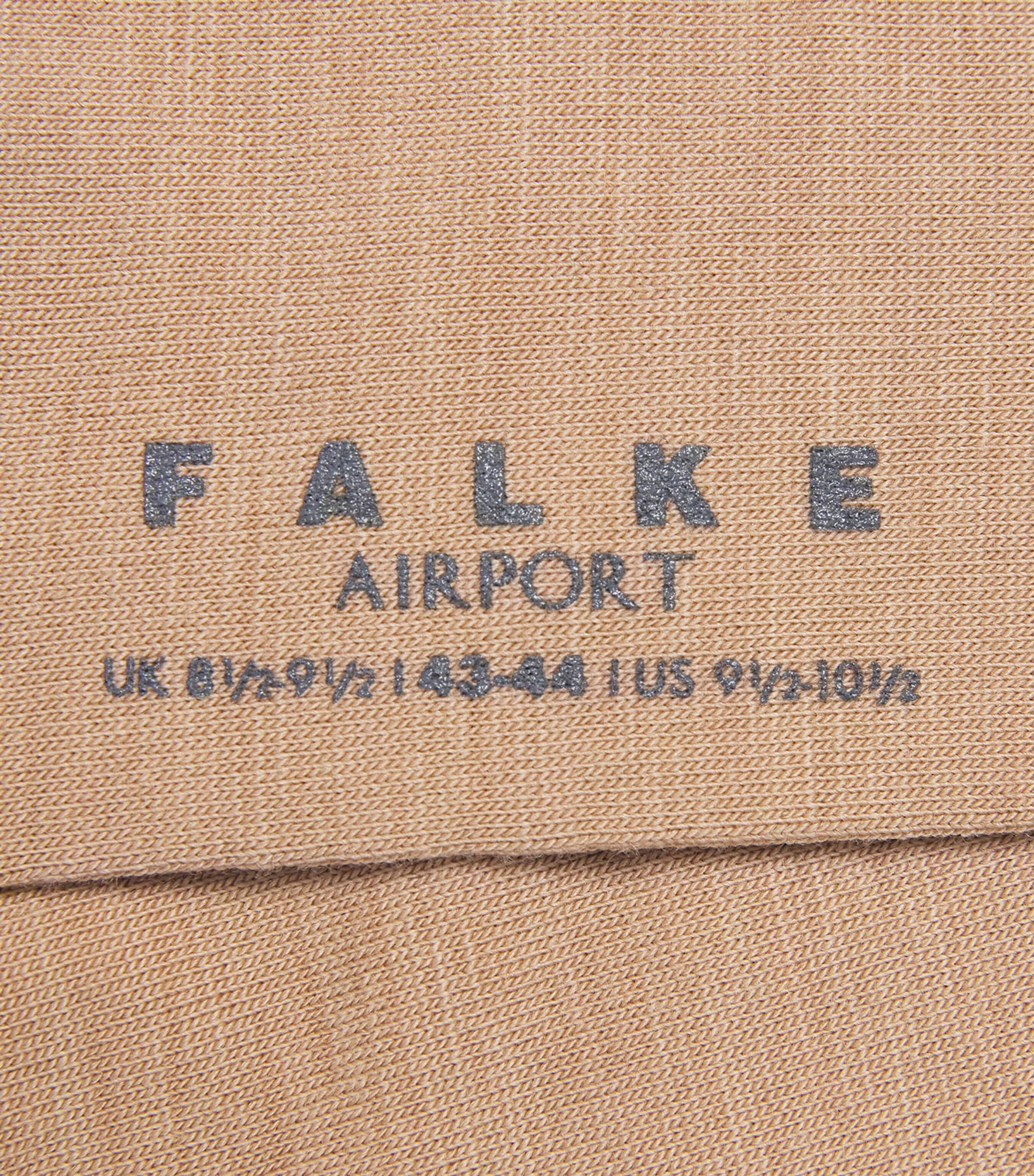 Wool-Cotton-Blend Airport Socks 5038 CAMEL Image 2