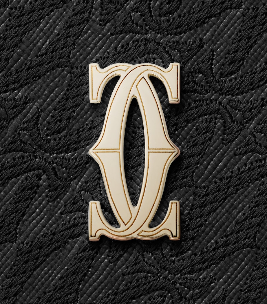 Leather C de Cartier International Zipped Wallet BLACK Image 4