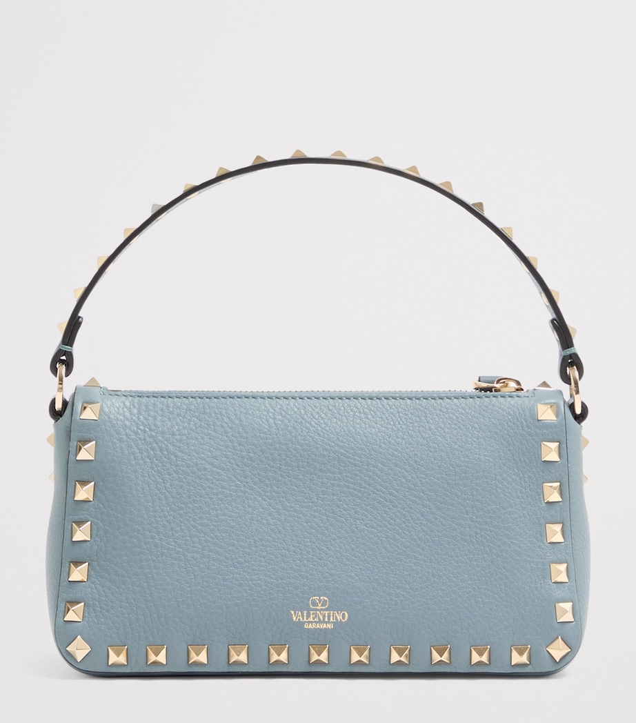 Small Leather Rockstud Shoulder Bag MXE Image 4