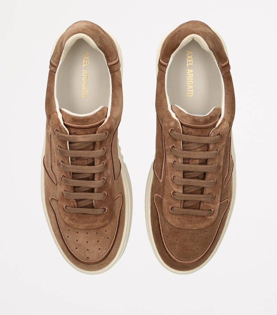 Suede Orbit Embroidery Low-Top Sneakers BROWN Image 4