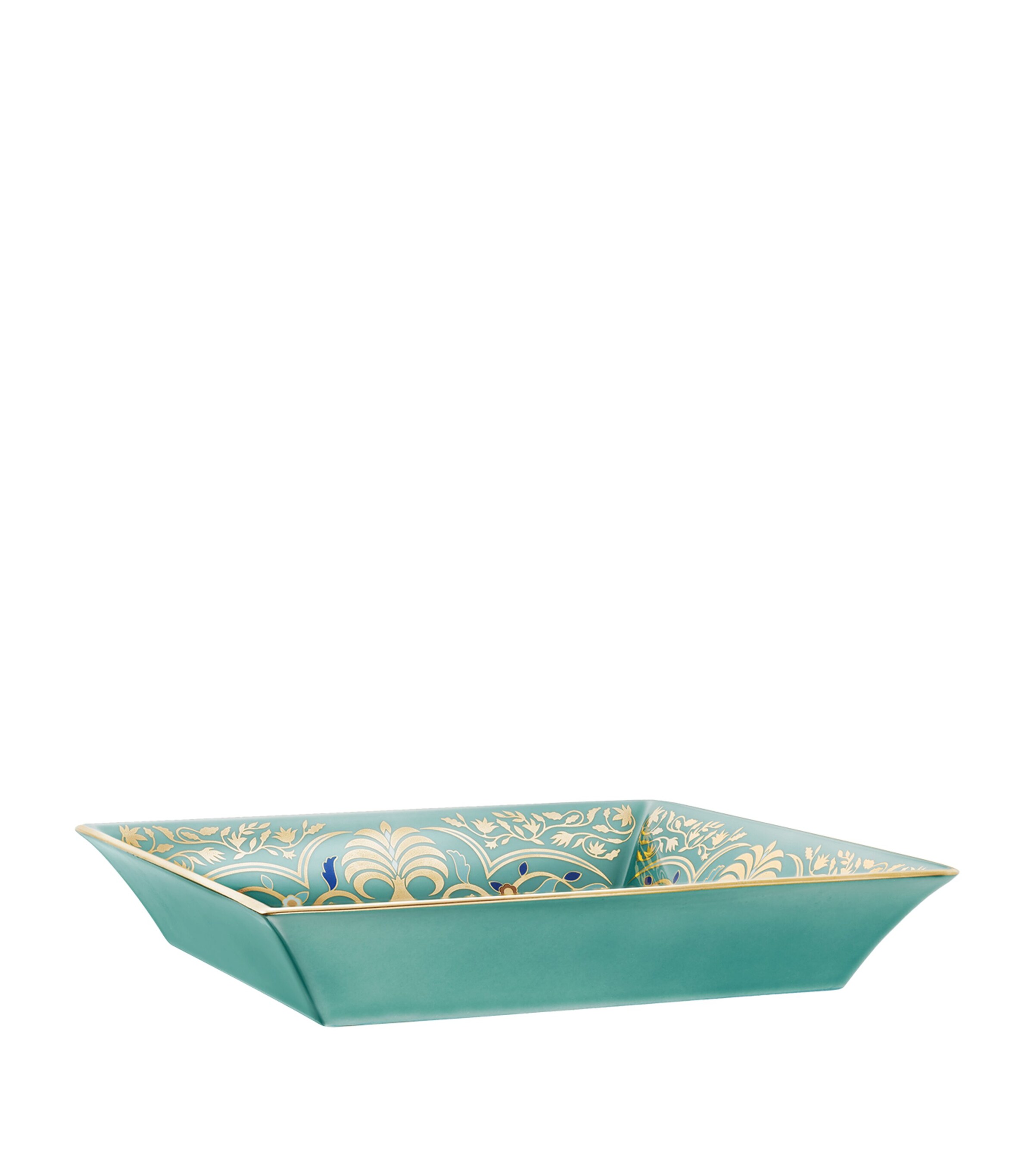 Cartier Medium Porcelain Panthère de Cartier Trinket Tray Green Image 3