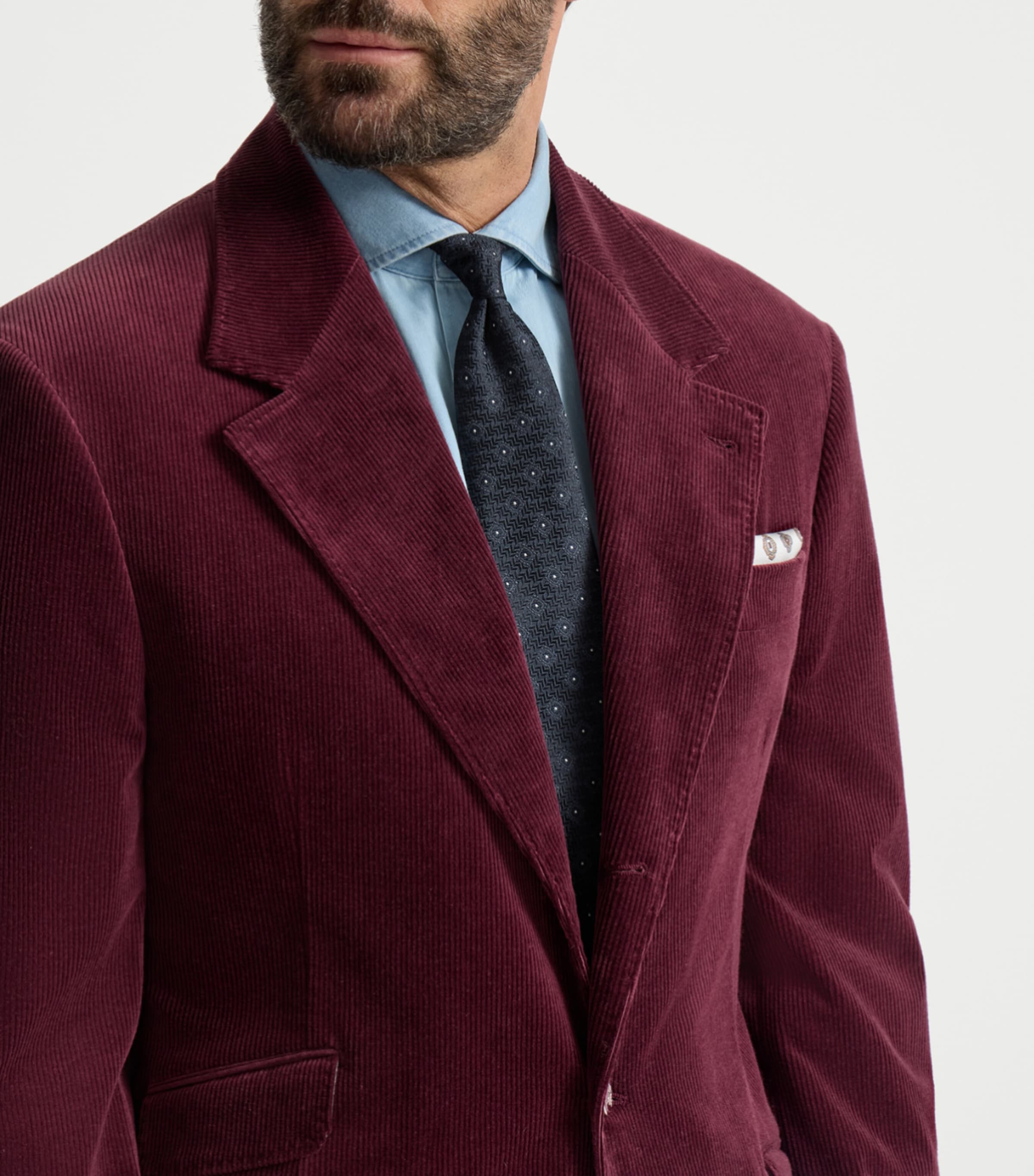 Brunello Cucinelli Silk Geometric Tie Image 2