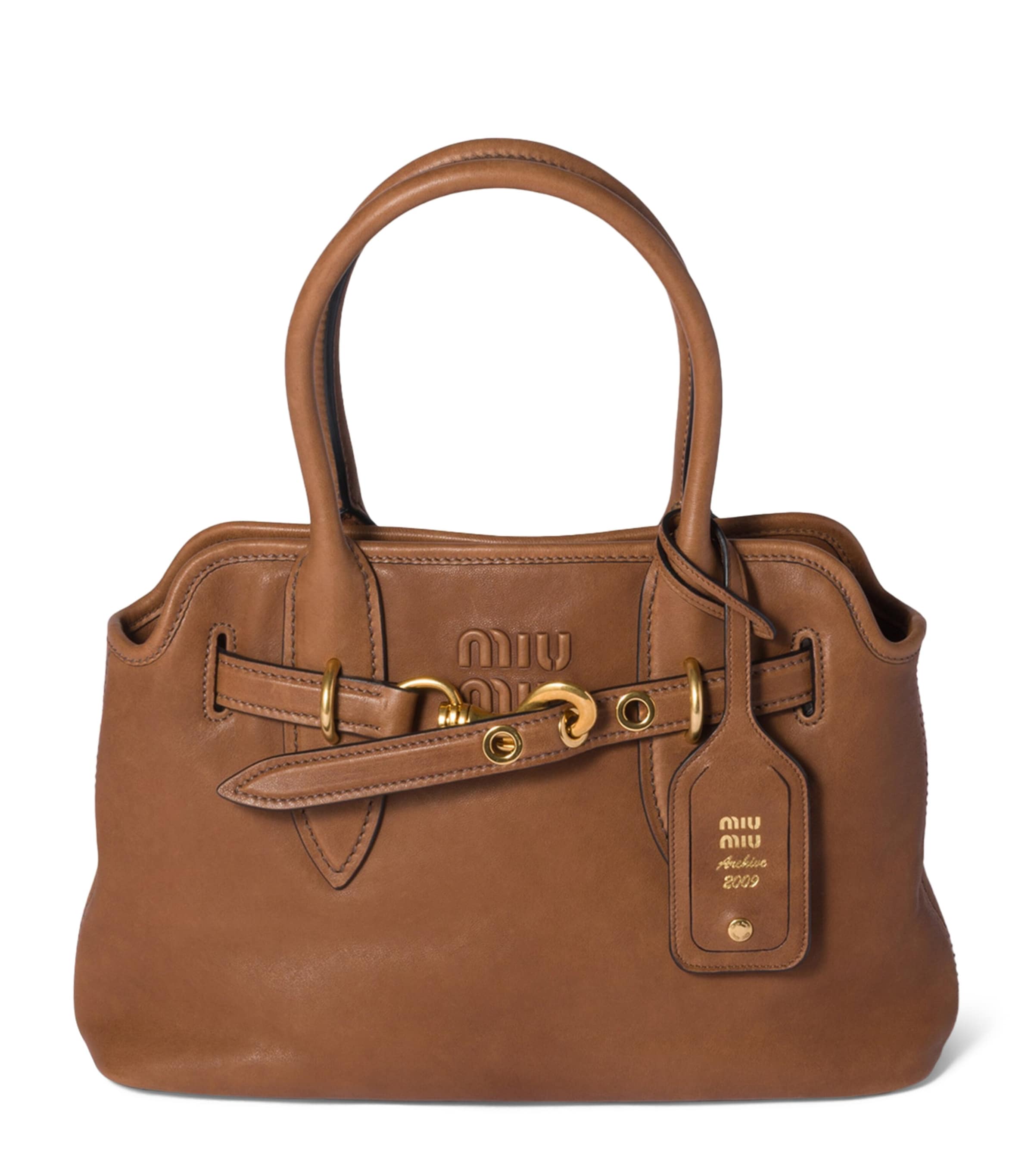 Nappa Leather Aventure Top-Handle Bag F0316 Image 1