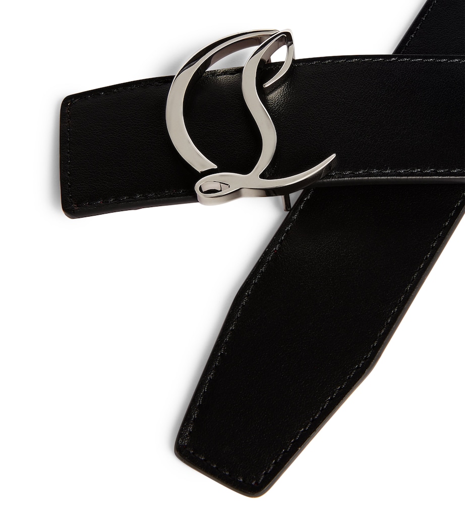 CL Logo Leather Belt Q501 Image 4