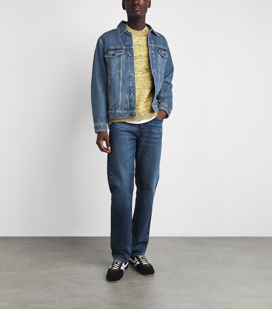 Rag & Bone Mens Denim Trucker Jacket Tudor Image 2