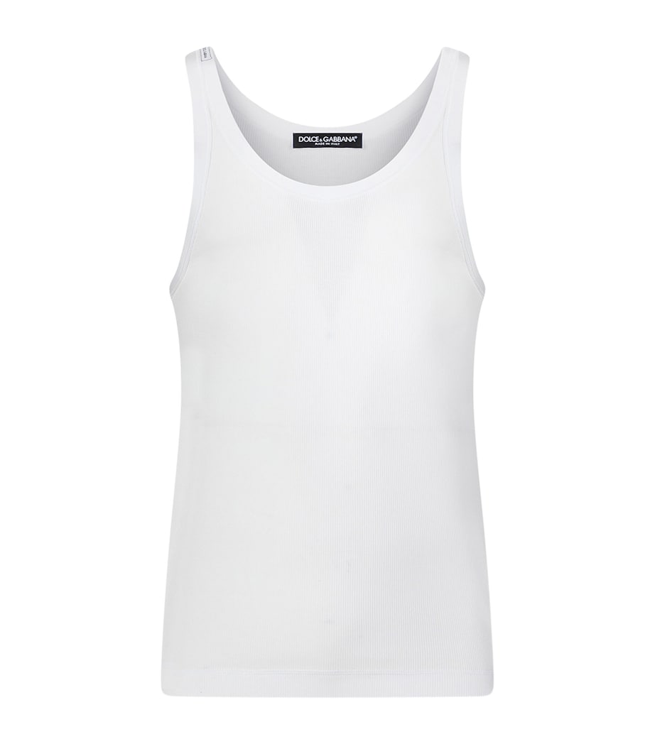 Dolce&Gabbana Womens Cotton Tank Top Image 1