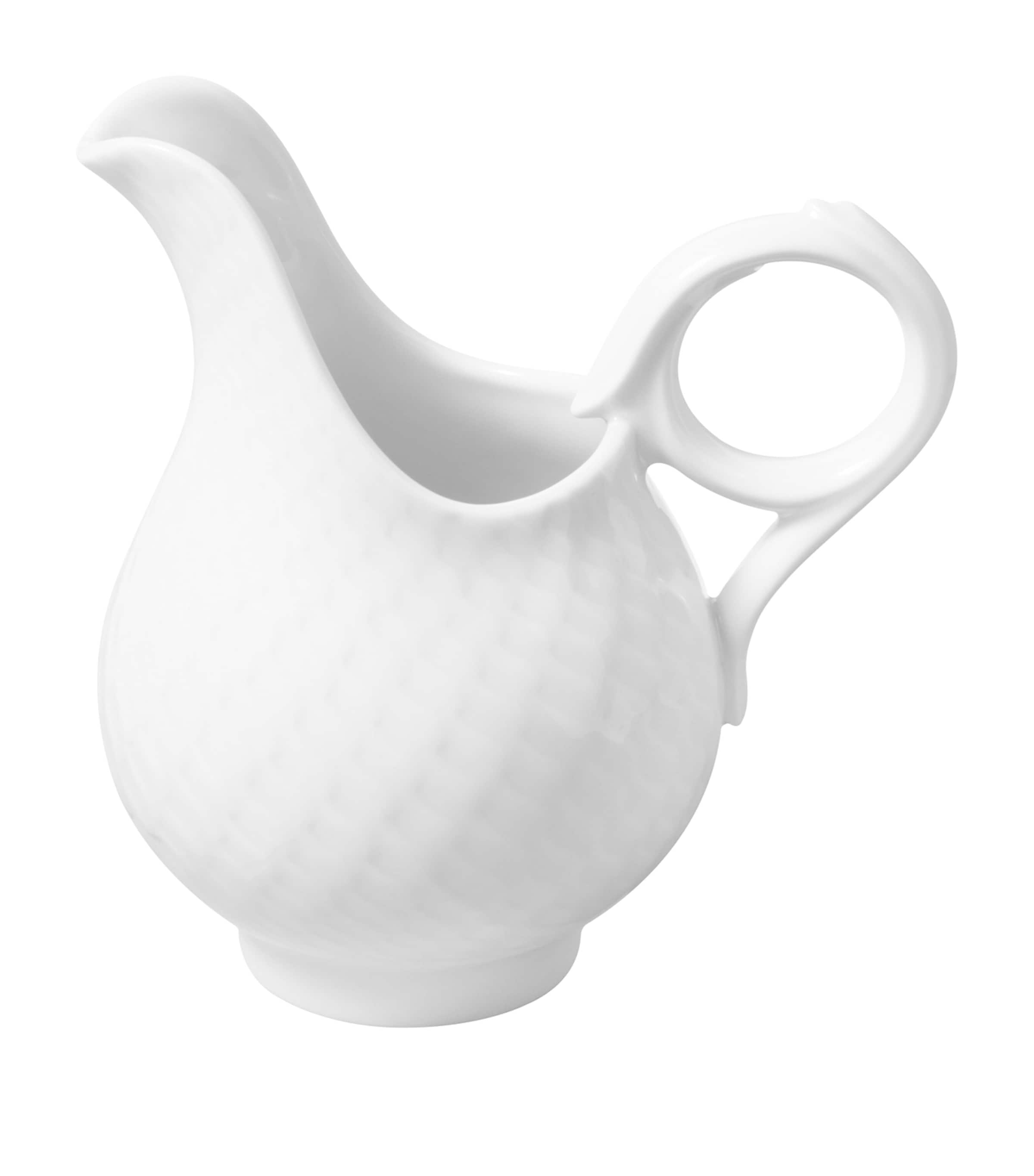Waves Relief Creamer WHITE Image 2