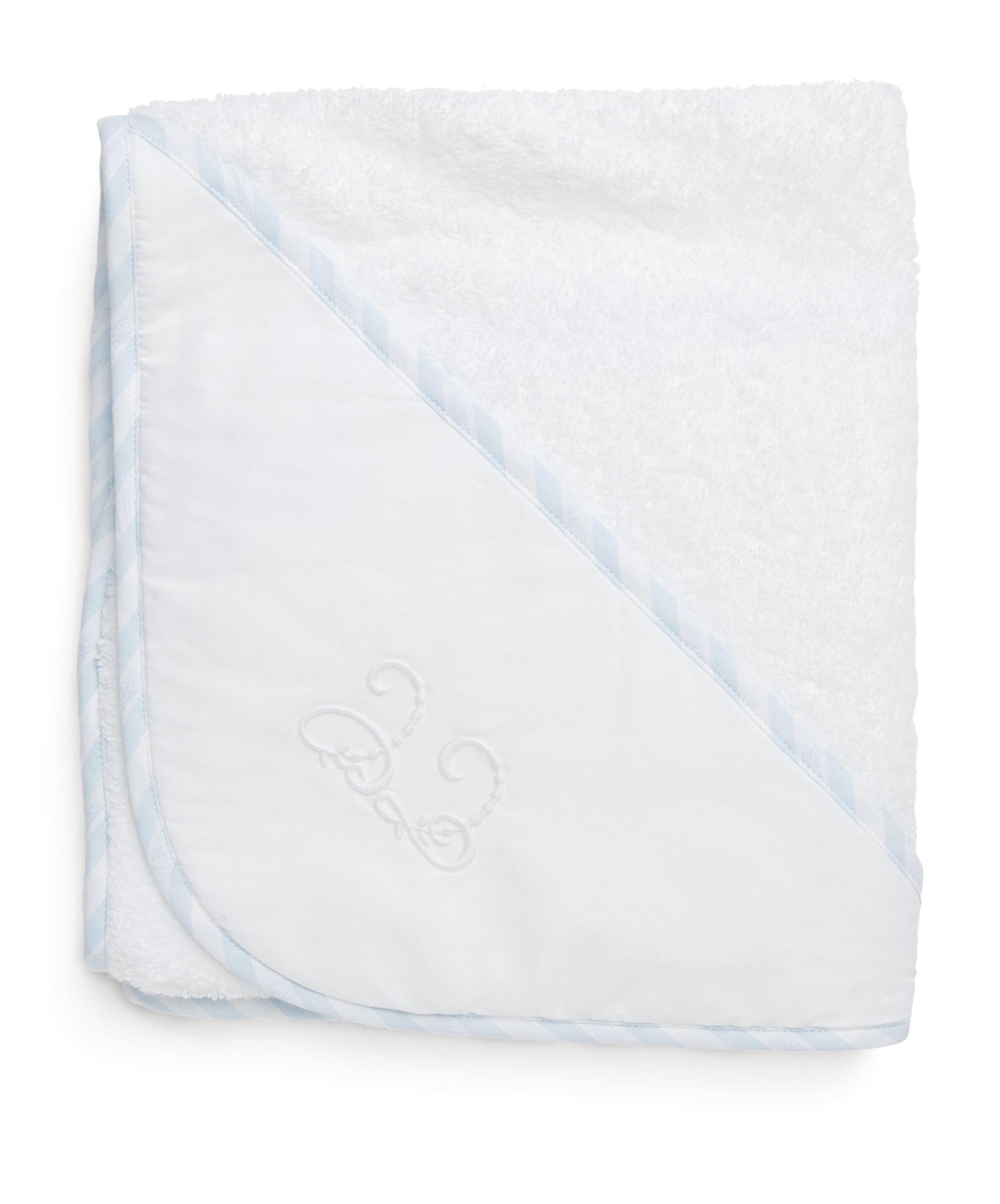 Cotton Hooded Towel BLUE Image 3