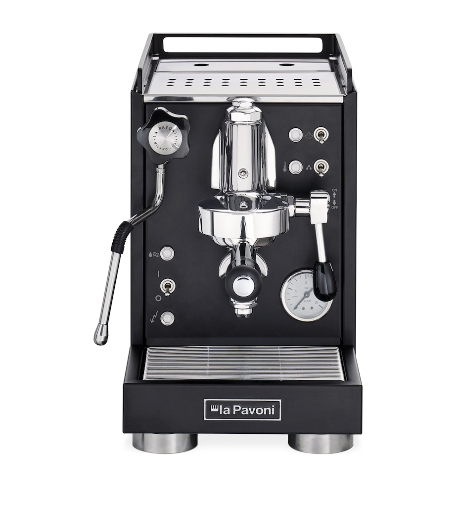 Mini Cellini Semi-Professional Domestic Coffee Machine BLACK Image 2